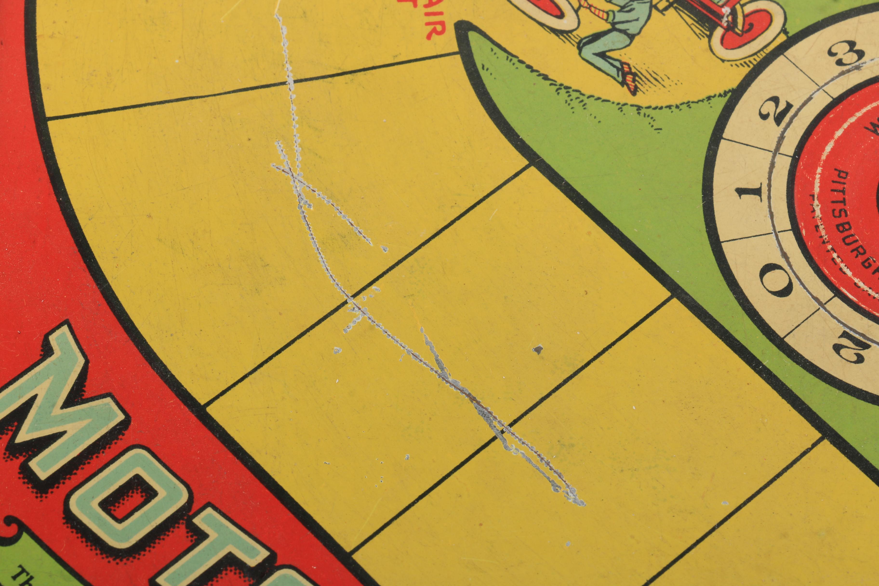 Wolverine "Motor Race" Board Game