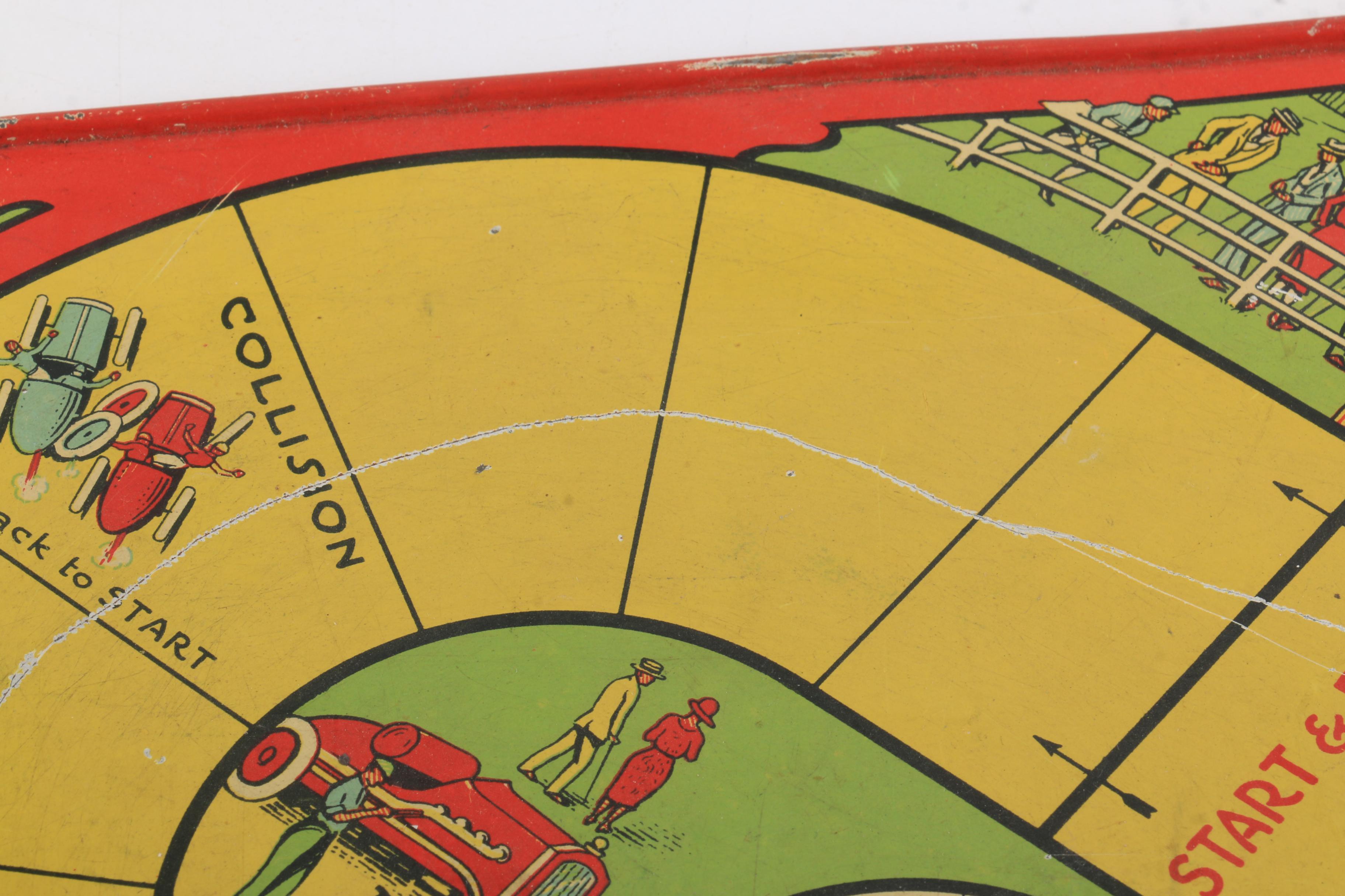 Wolverine "Motor Race" Board Game