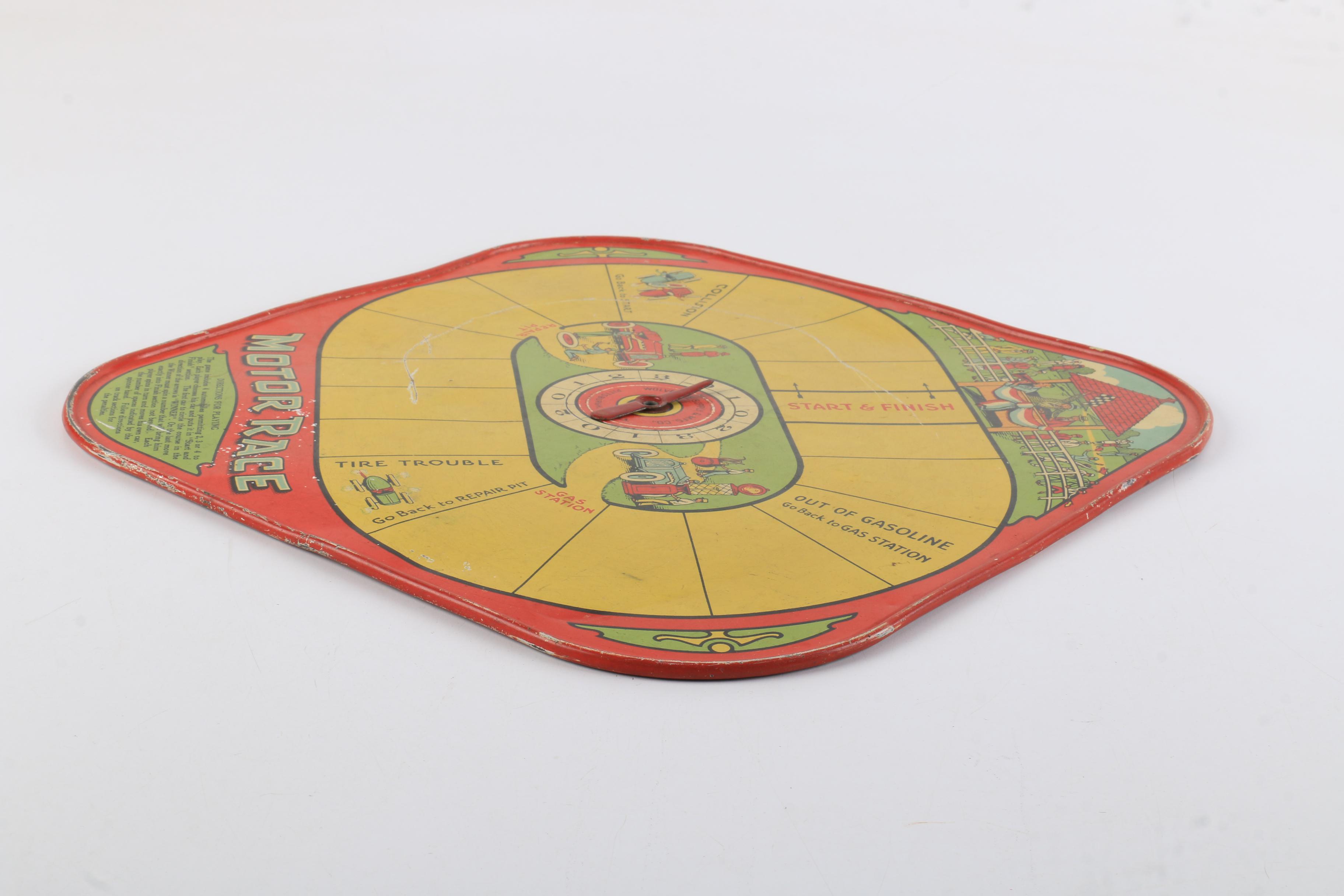 Wolverine "Motor Race" Board Game