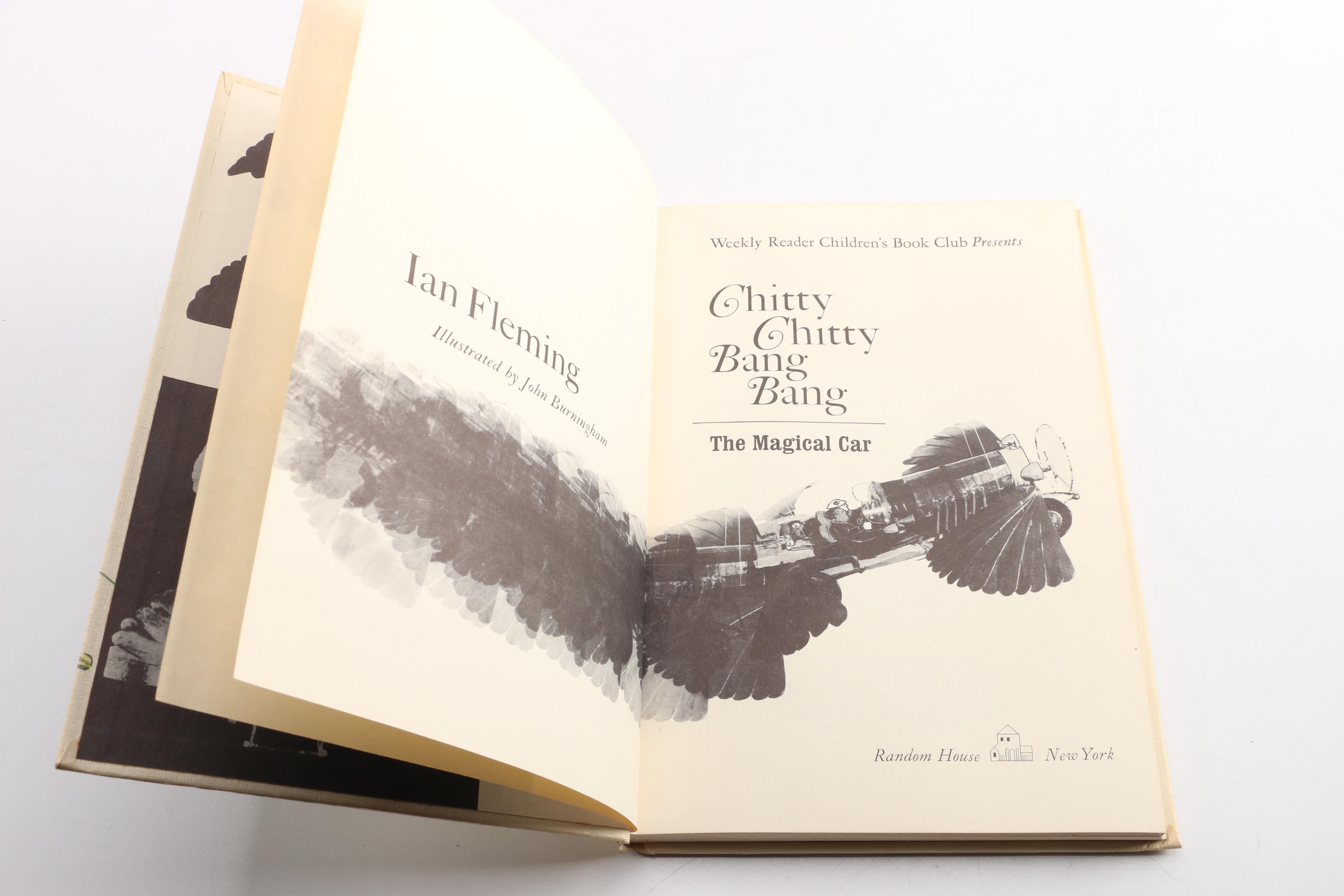 1964 Book Club Edition "Chitty Chitty Bang Bang" by Ian Fleming