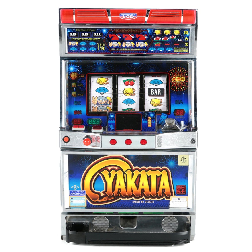 Japanese "Oyakata" Pachislo Skill-Slot Machine