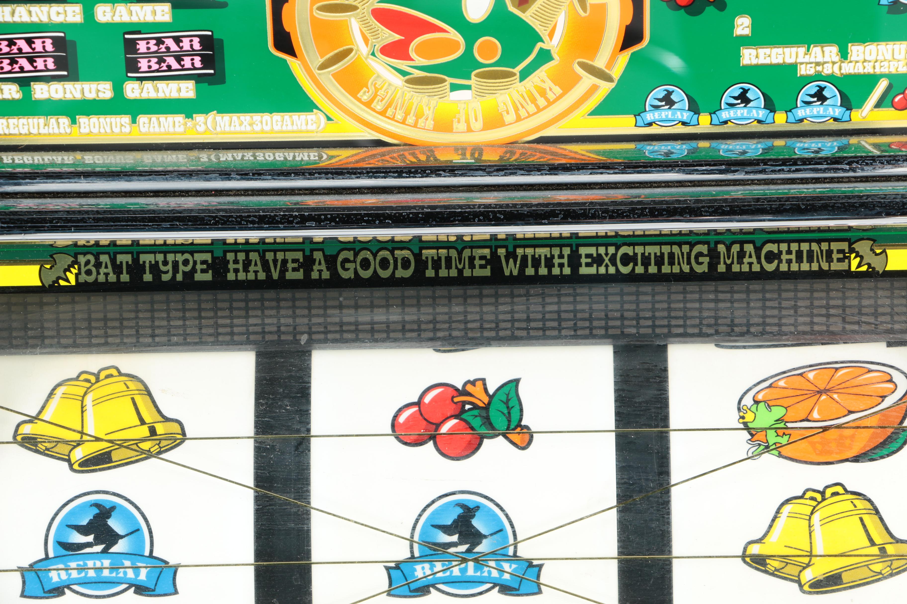 Japanese "King Pulsar" Pachislo Skill-Slot Machine