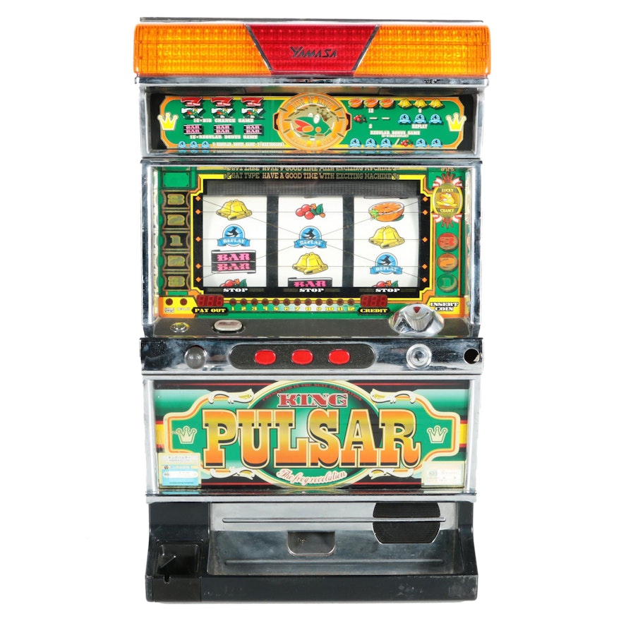 Japanese "King Pulsar" Pachislo Skill-Slot Machine
