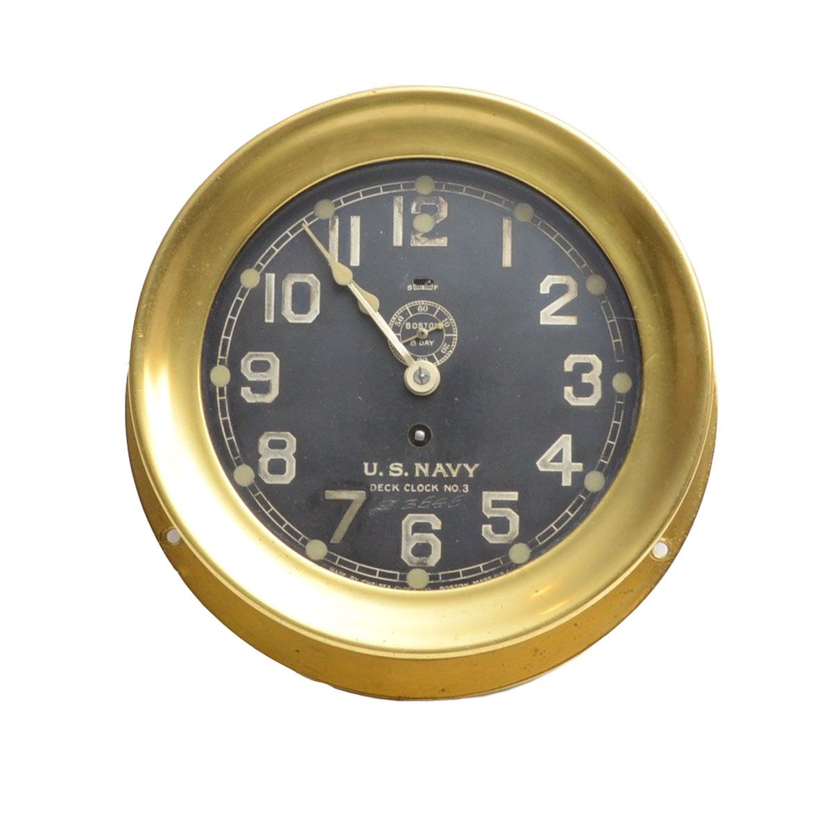 Chelsea Boston U.S. Navy Deck Clock #3