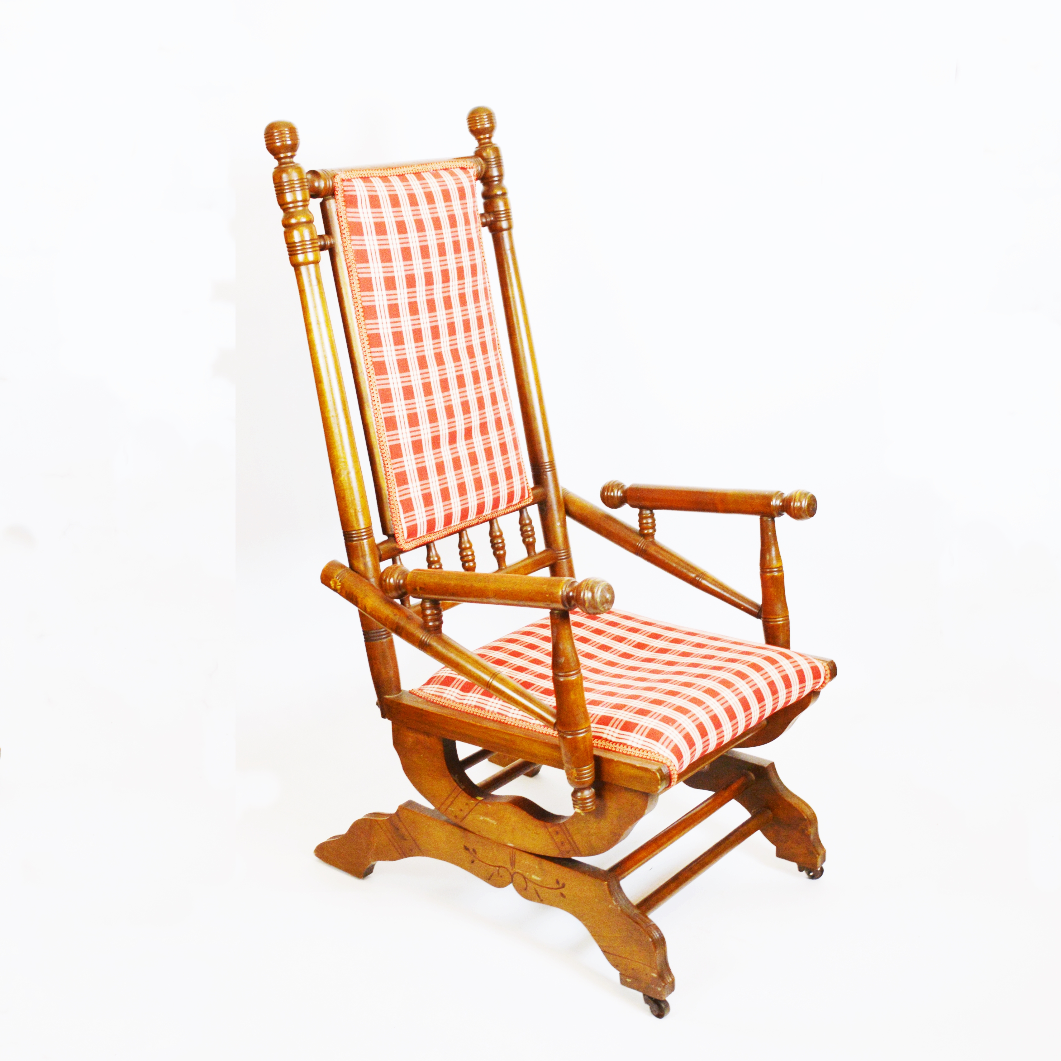 Antique Eastlake Platform Rocking Chair