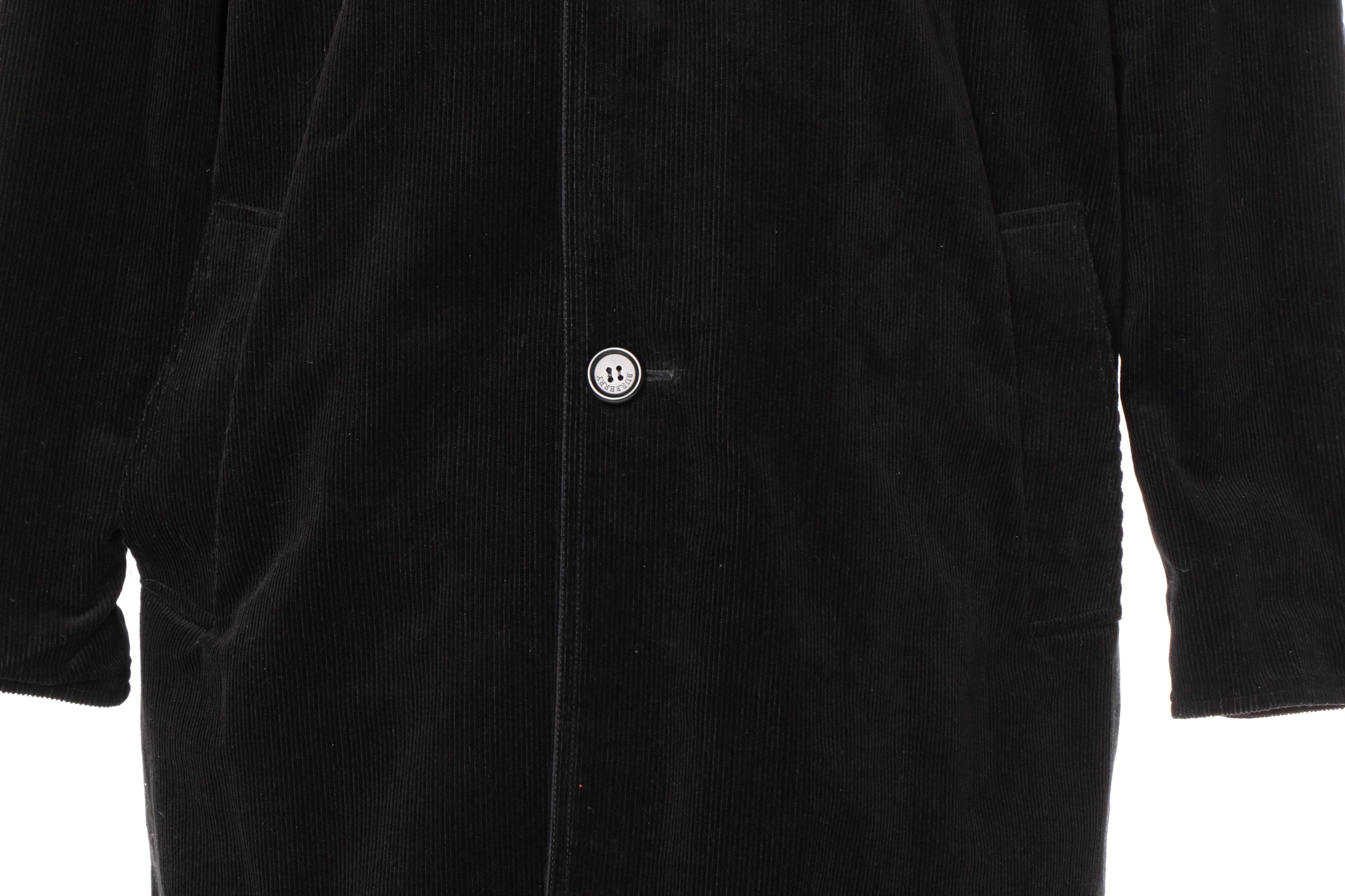 Men's Burberry London Reversible Single-Breasted Car Coat