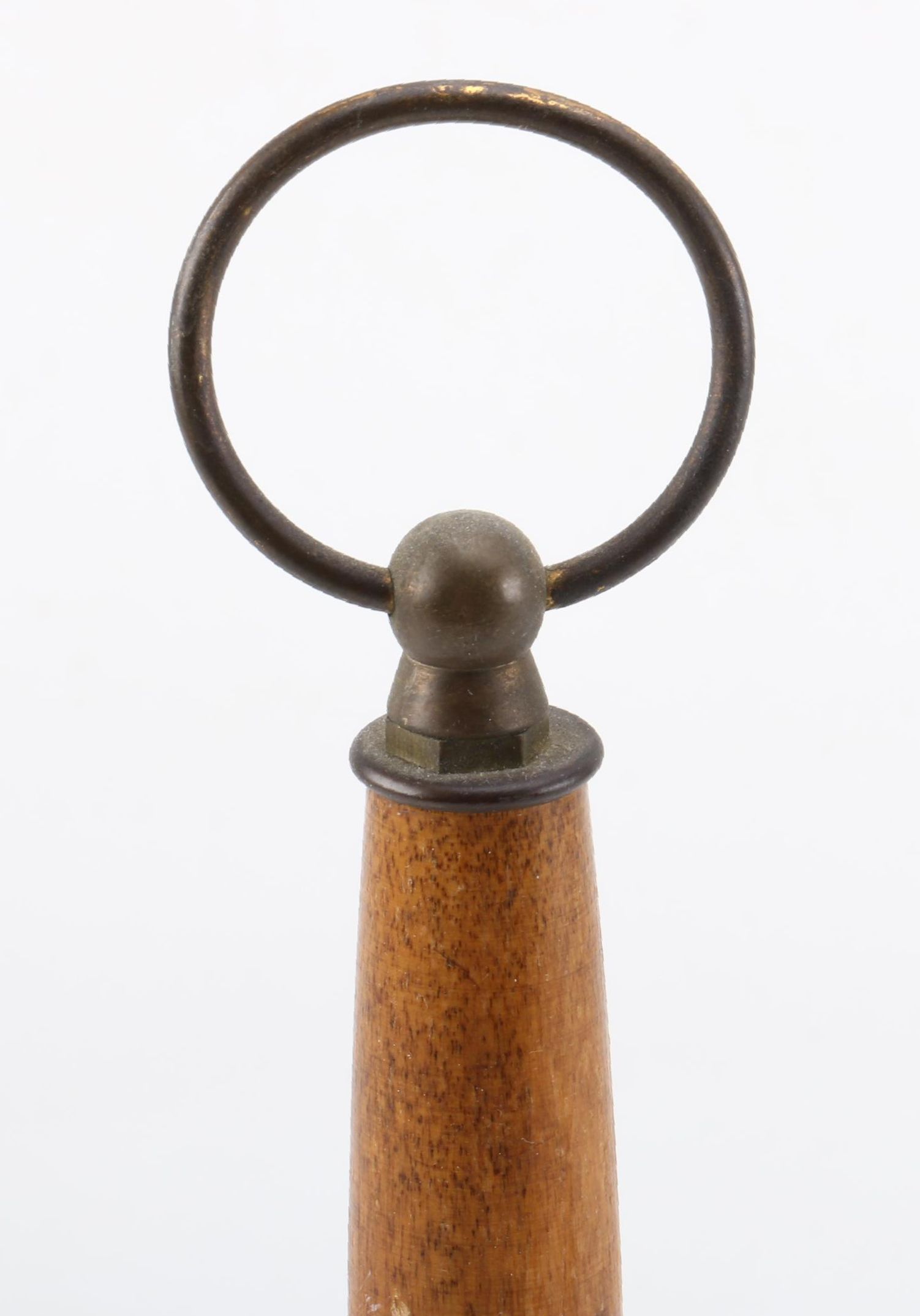 Brass Bell with Wooden Handle