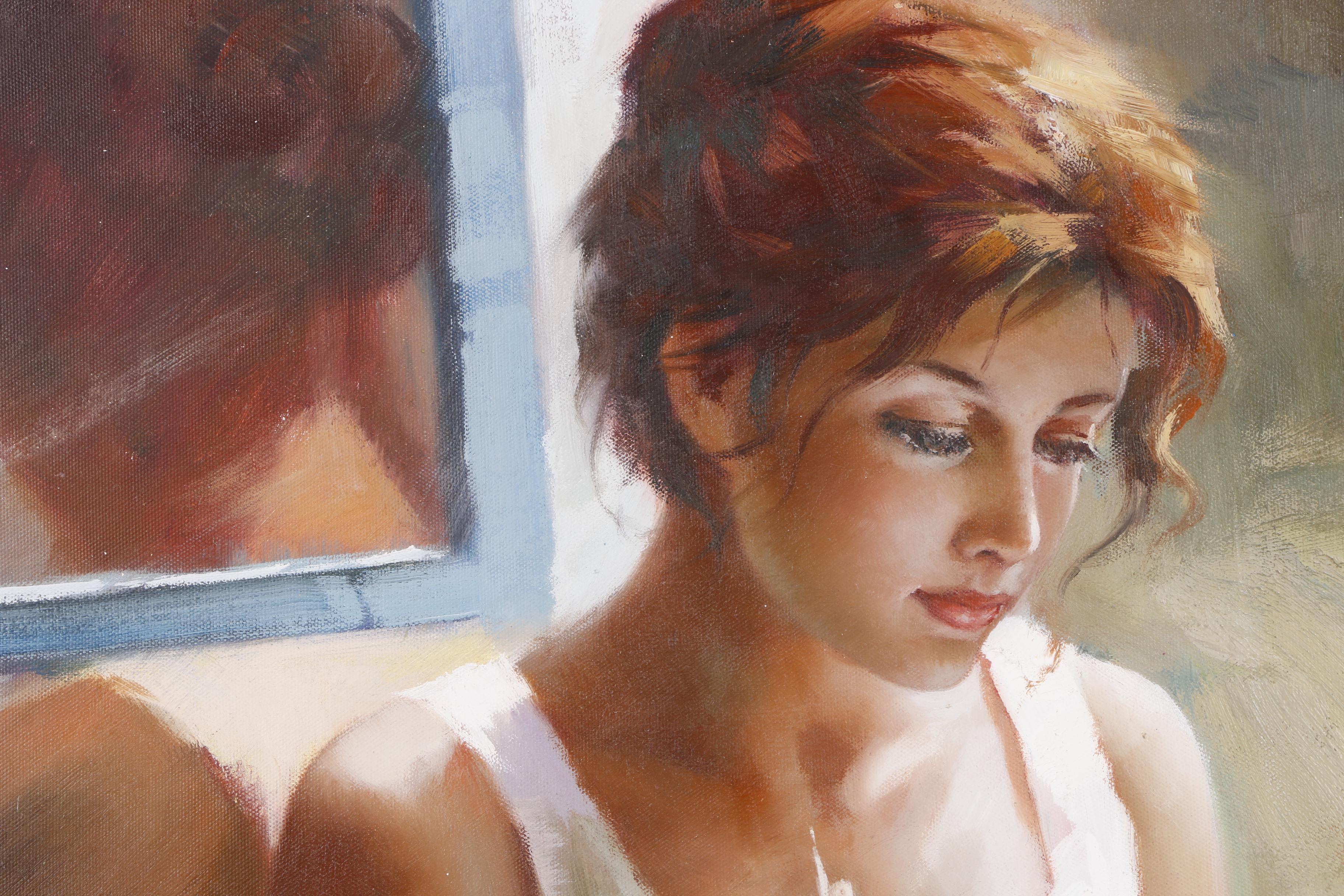 Copy Oil Painting After Vicente Romero