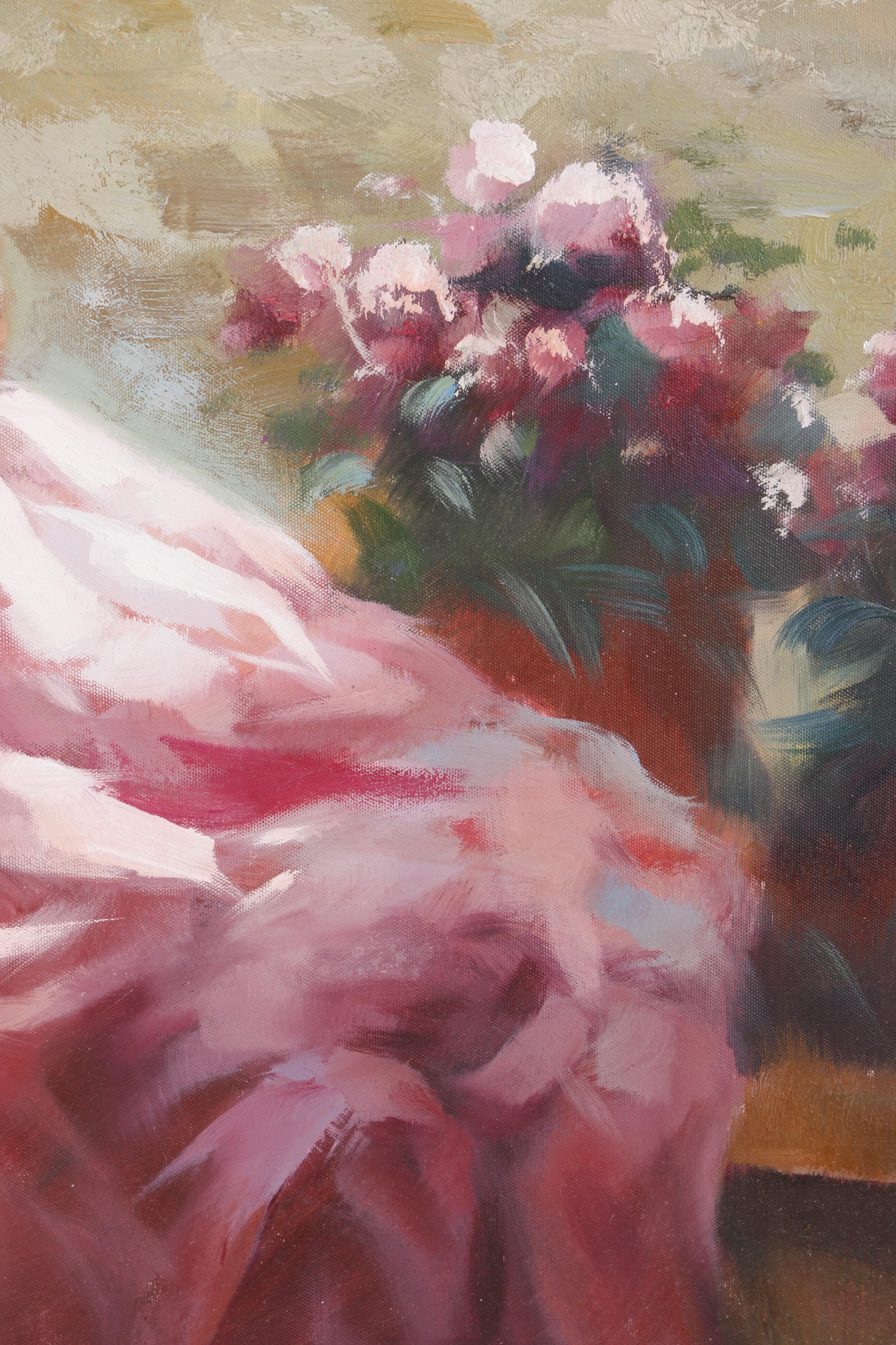 Copy Oil Painting After Vicente Romero