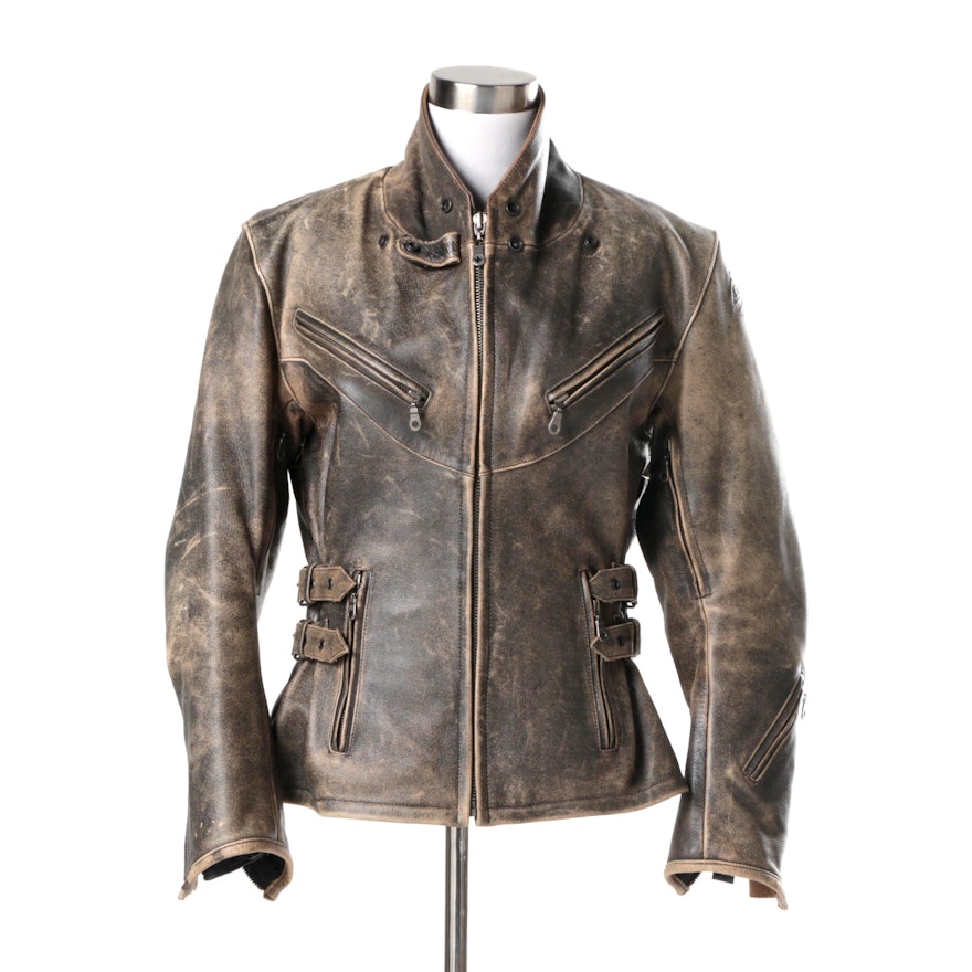 Women's Teknic Barracuda leather jacket