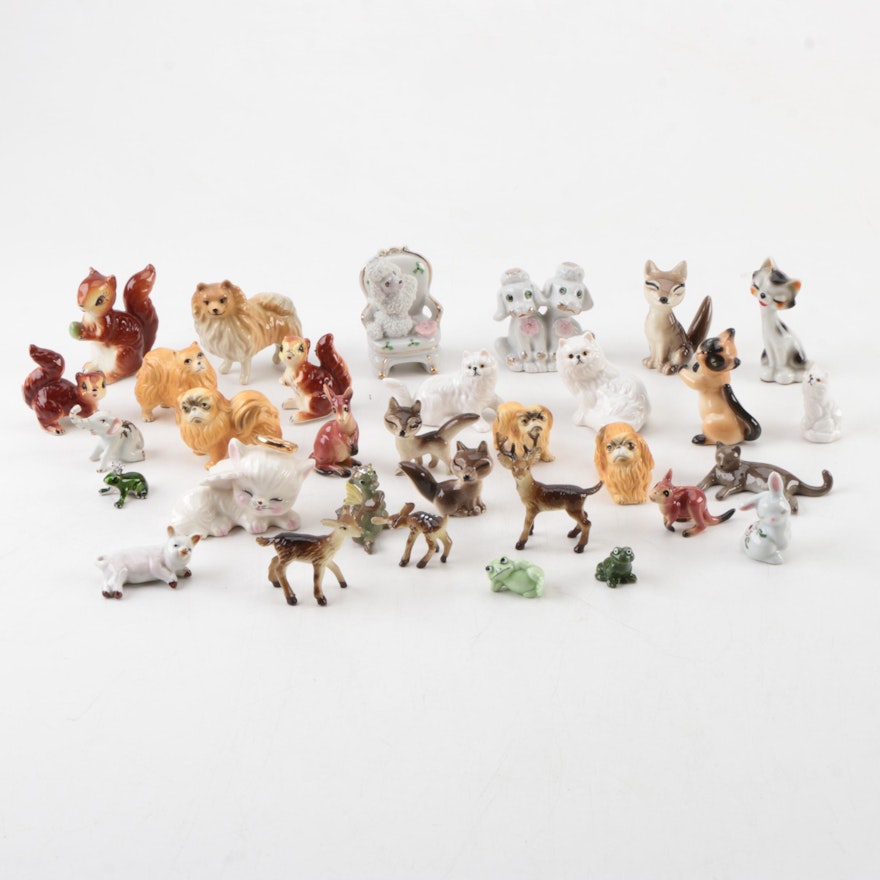 Assorted Miniature Animal Figurines