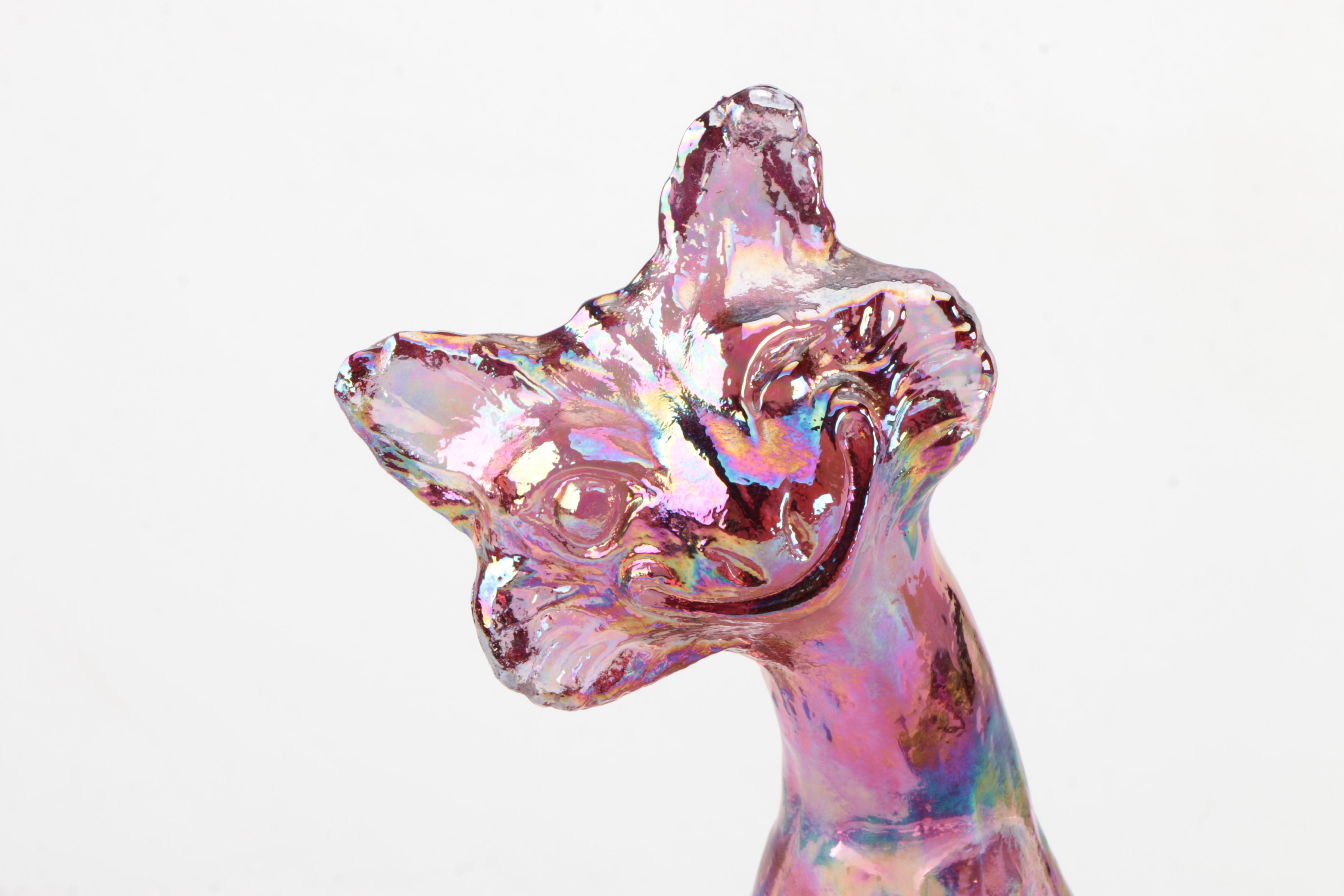 Fenton Carnival Glass "Alley Cat"
