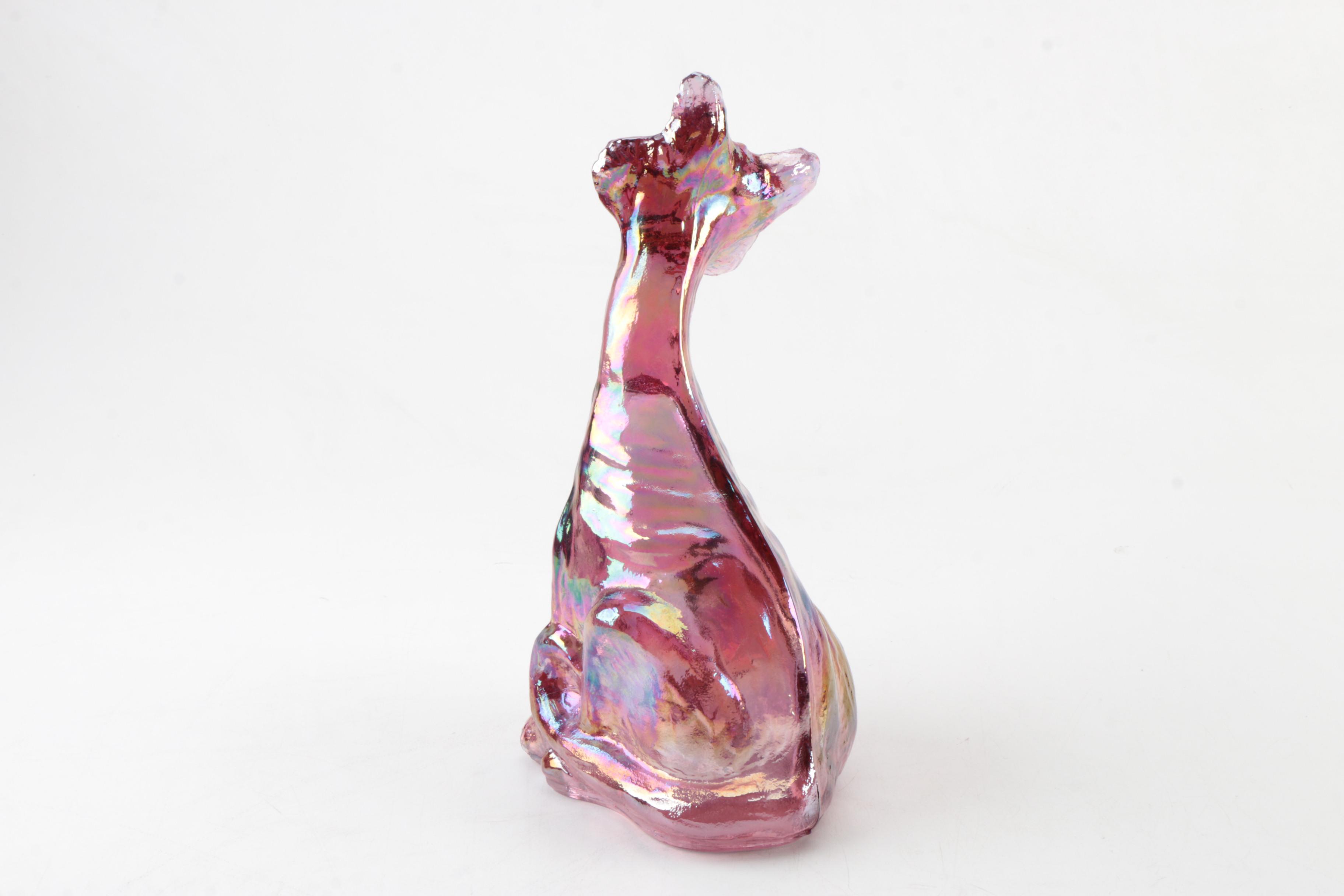 Fenton Carnival Glass "Alley Cat"