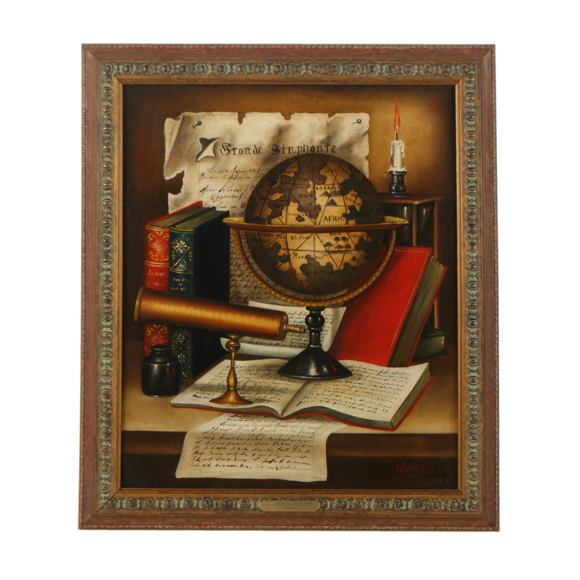 Norka Urde Oil Painting "Grande Simphonie"