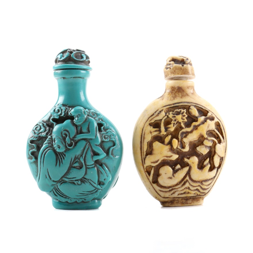 Chinese Resin Snuff Bottles