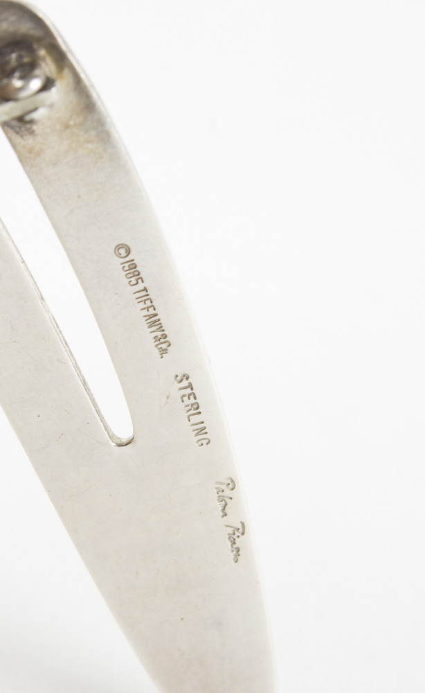 Paloma Picasso for Tiffany and Co. Sterling Silver Zig Zag Brooch