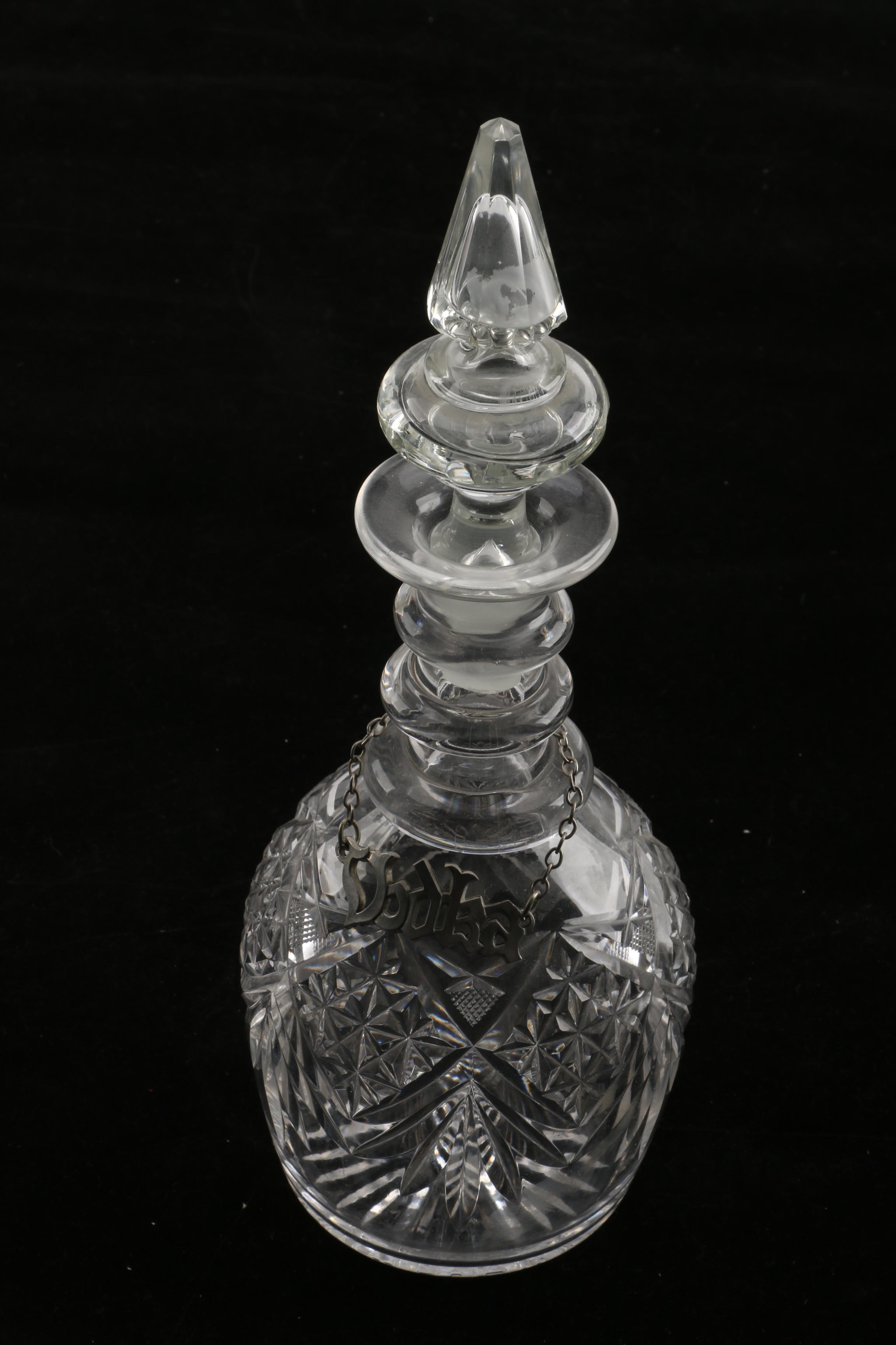 Glass and Crystal Decanters