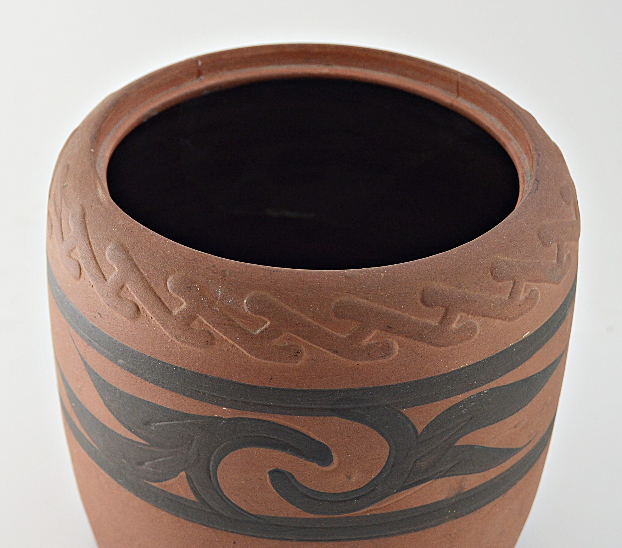 Vintage Arts & Crafts Humidor Attributed to Clifton Pottery