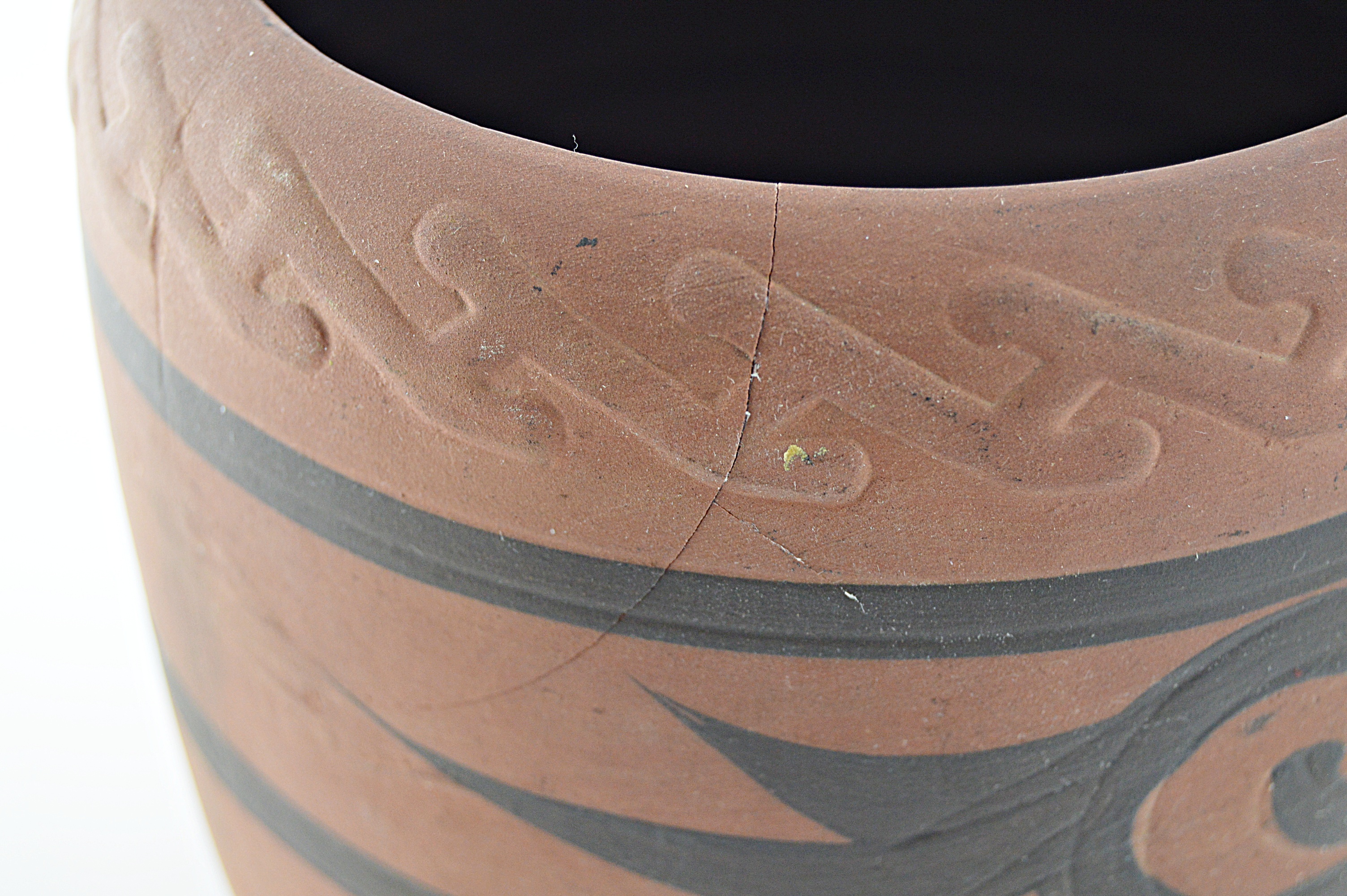 Vintage Arts & Crafts Humidor Attributed to Clifton Pottery