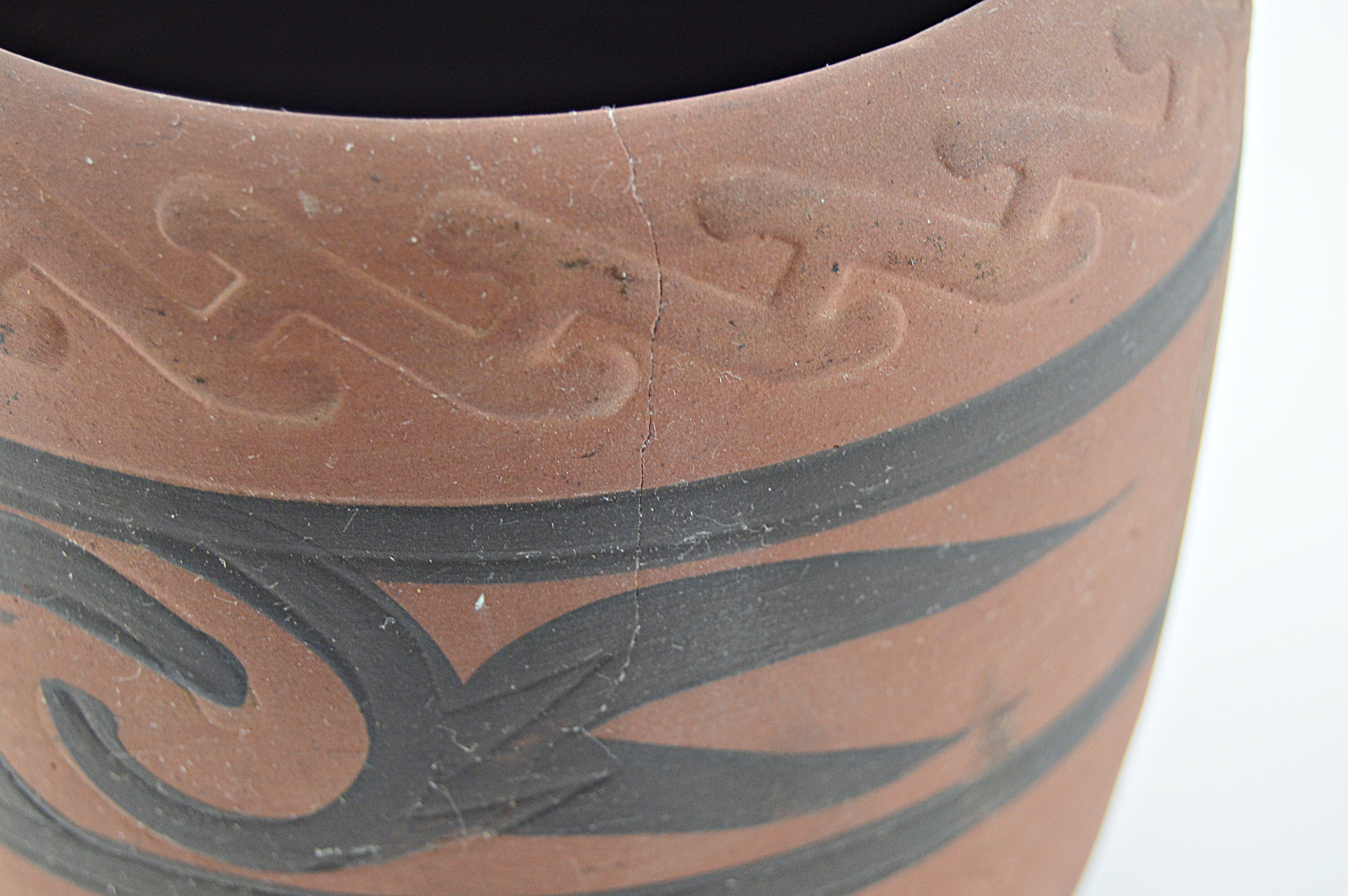 Vintage Arts & Crafts Humidor Attributed to Clifton Pottery