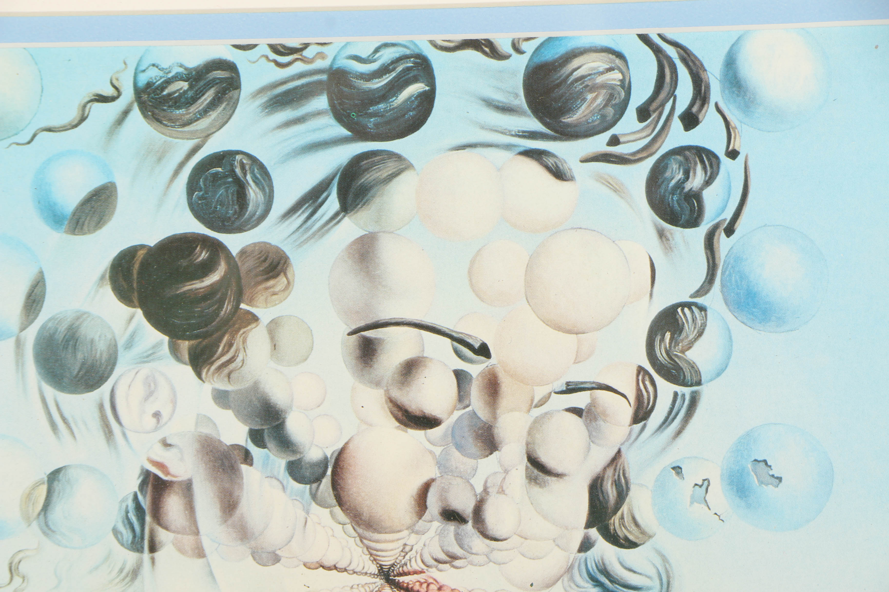 Offset Lithograph After Salvador Dalí "Galatea of the Spheres"