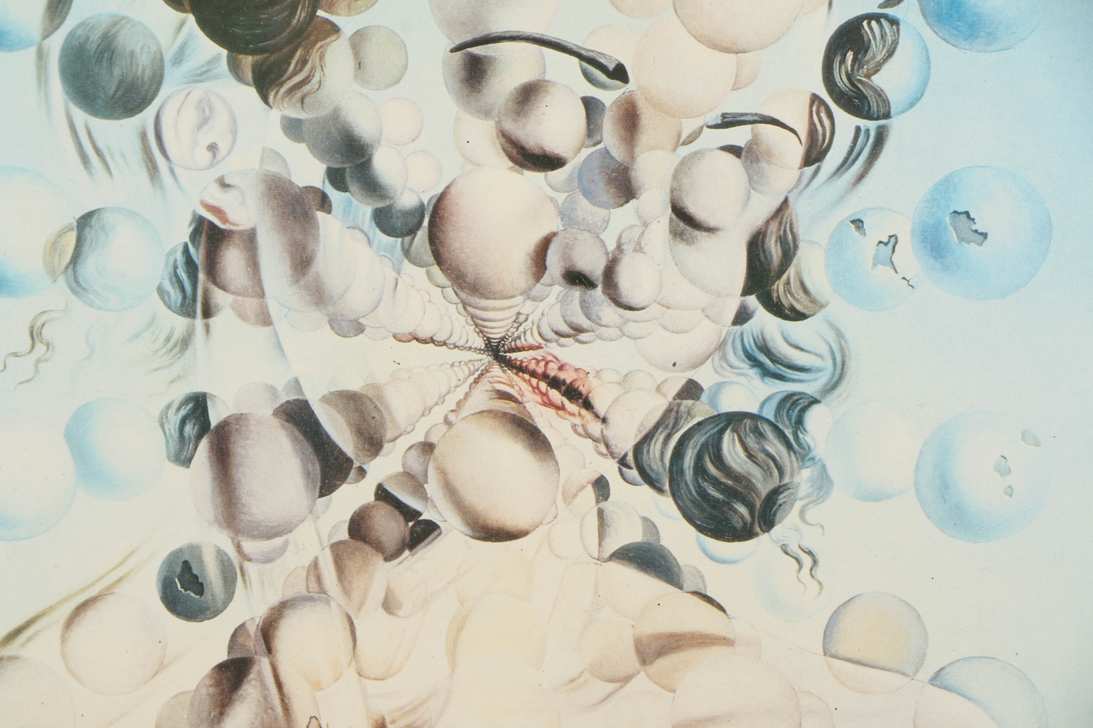 Offset Lithograph After Salvador Dalí "Galatea of the Spheres"