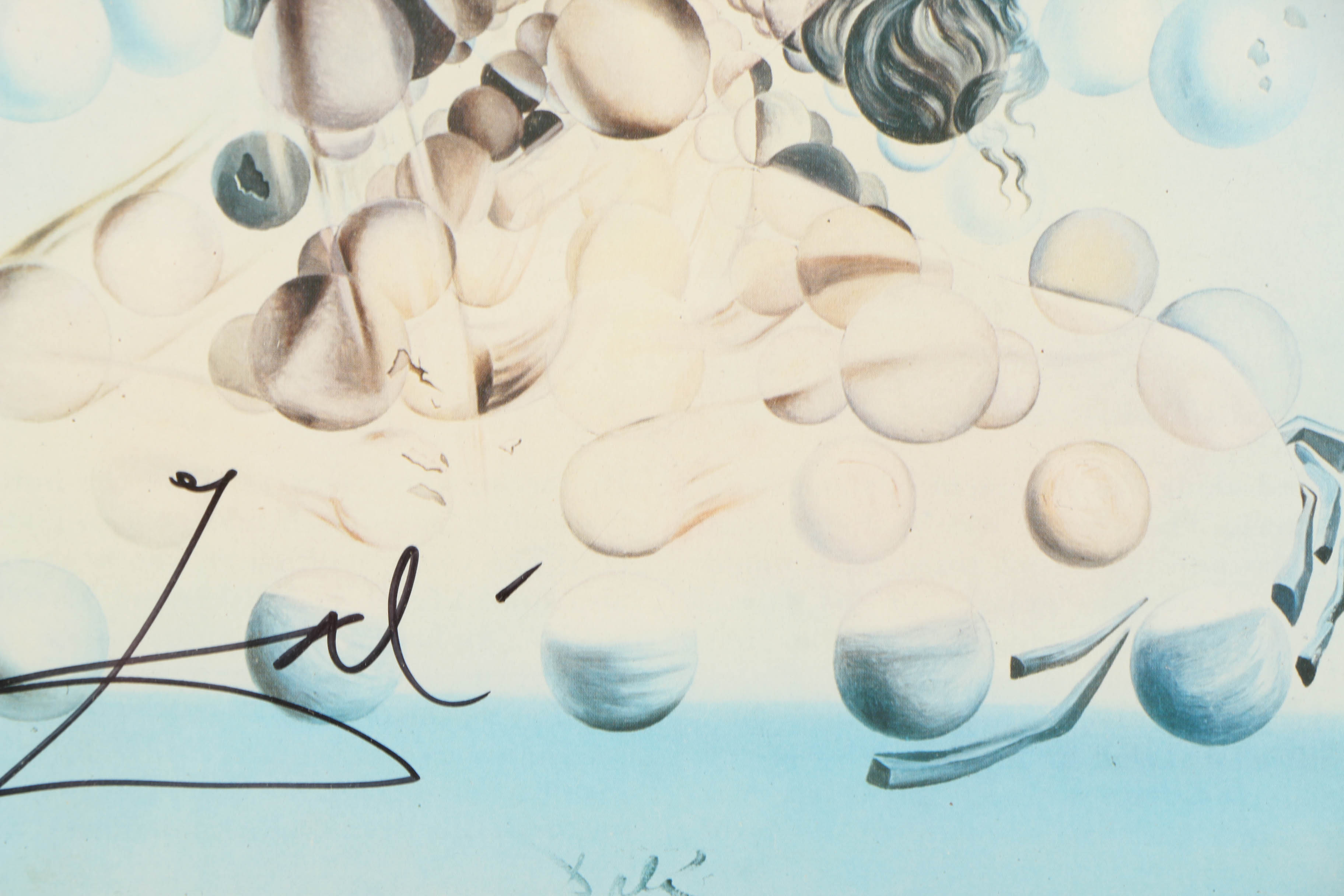 Offset Lithograph After Salvador Dalí "Galatea of the Spheres"