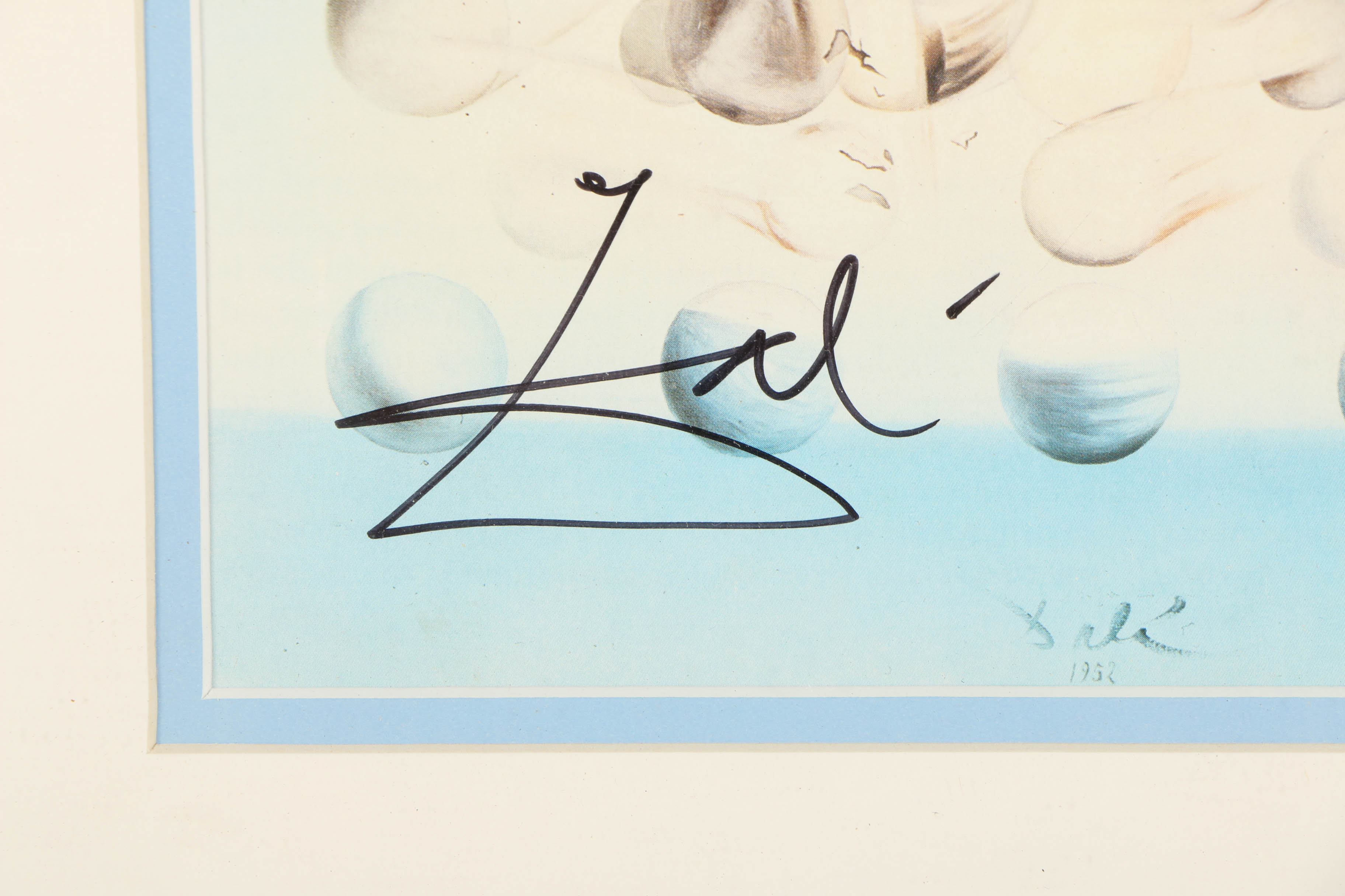 Offset Lithograph After Salvador Dalí "Galatea of the Spheres"