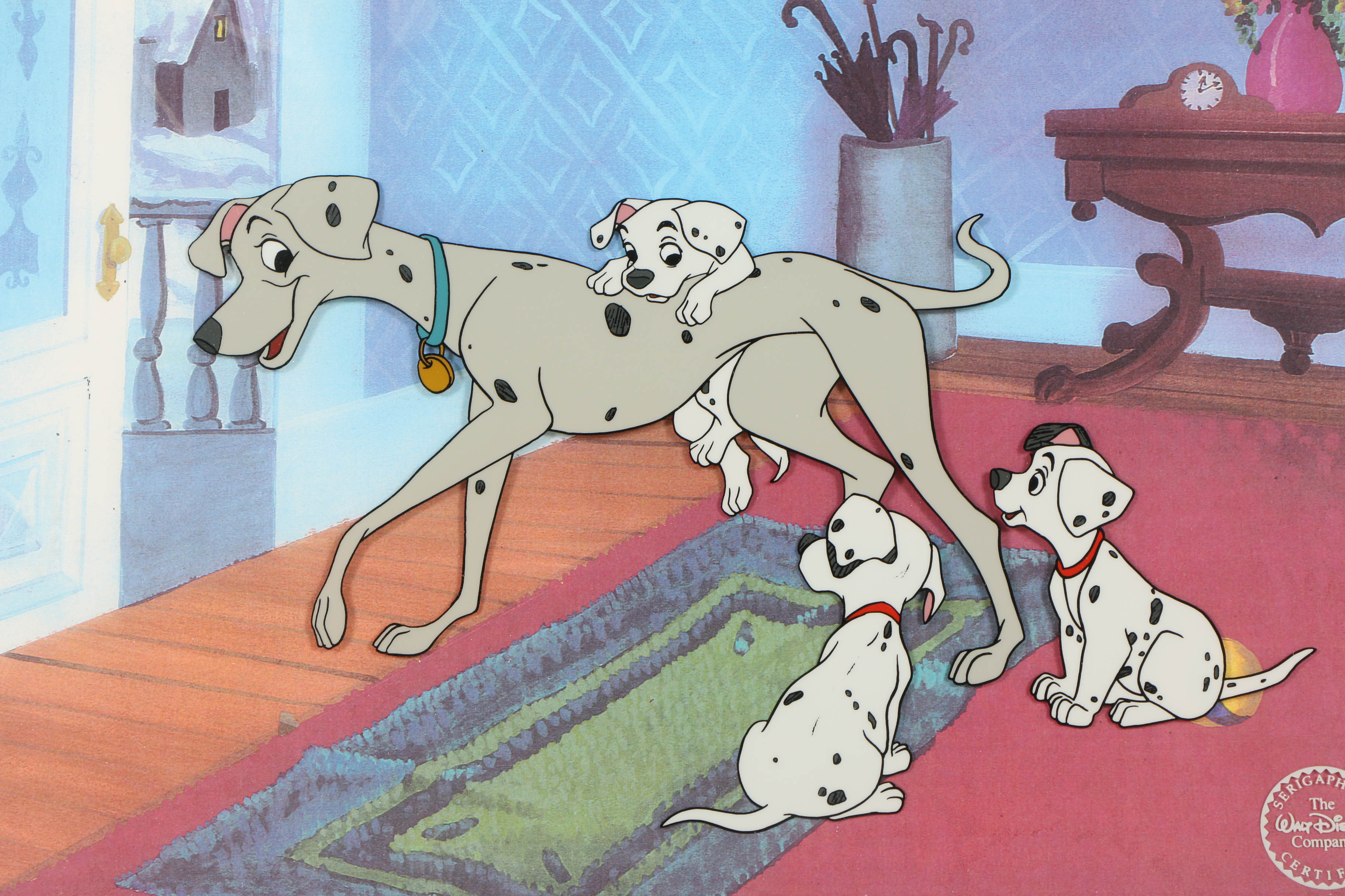 Serigraph Animation Cel "101 Dalmatians"
