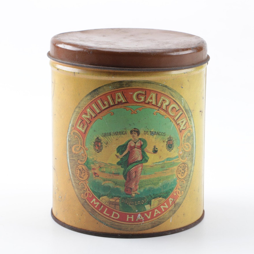 Emilia Garcia Mild Havana Tobacco Tin