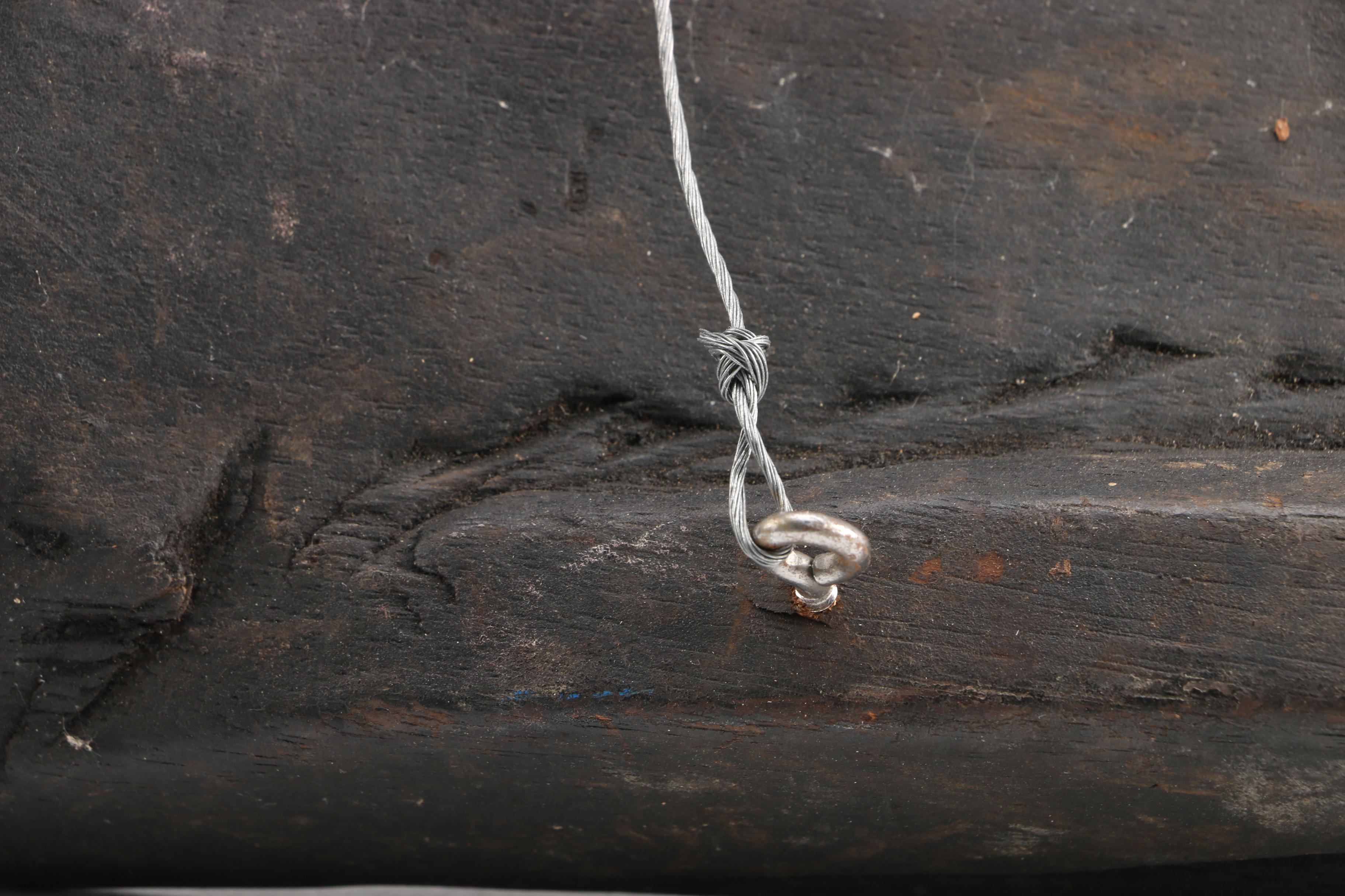 New Guinean Sepik River Style Wooden Crocodile Head Canoe Prow