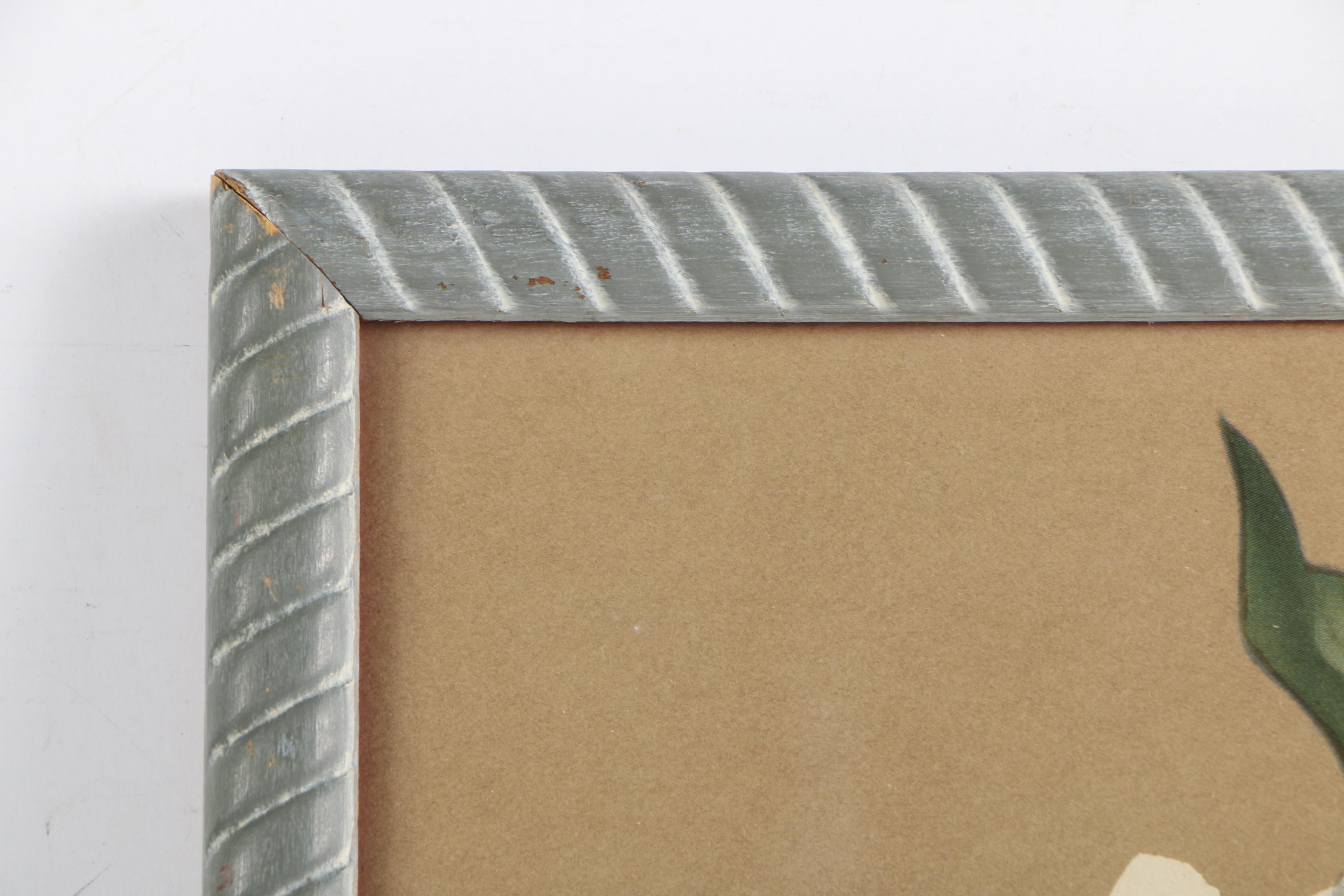 Offset Lithograph After Sanford De Jonge's Painting of Lilies