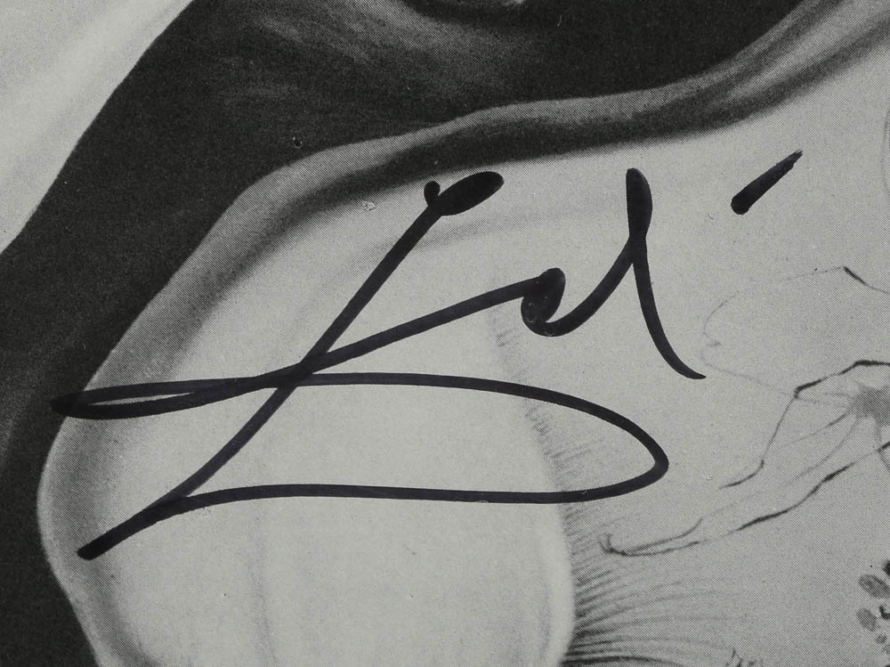 Reproduction Halftone Print After Salvador Dalí "Melting Universe"