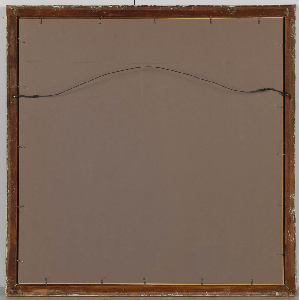 Modernist Gouache Painting on Paper