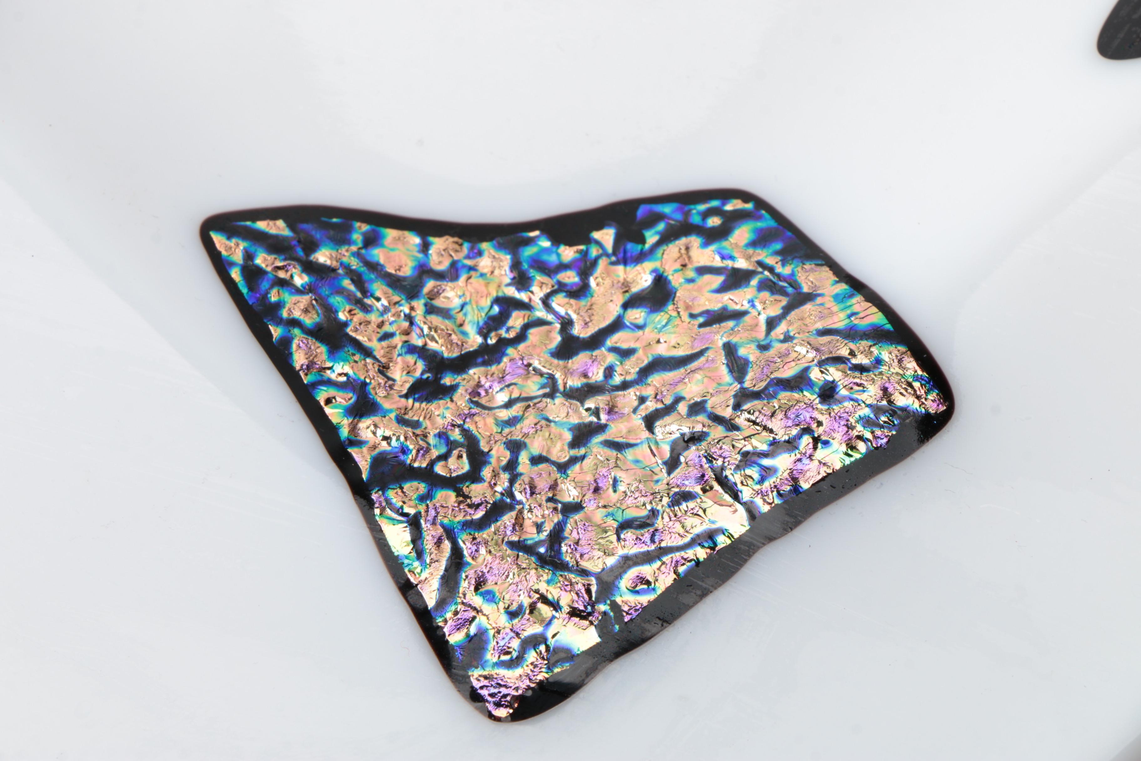 Modern Fused Glass Platter