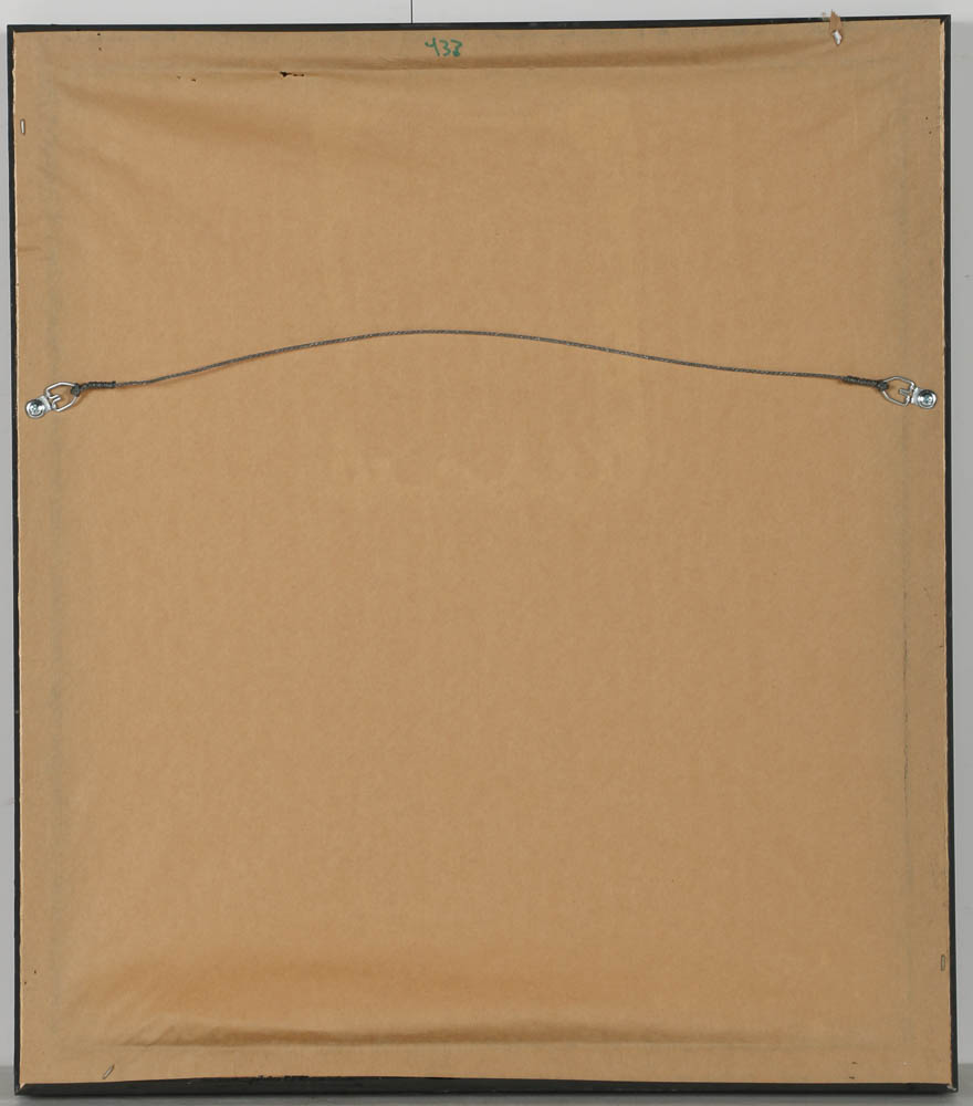 Serigraph Print on Celluloid "Popeye and Olive Oyl"