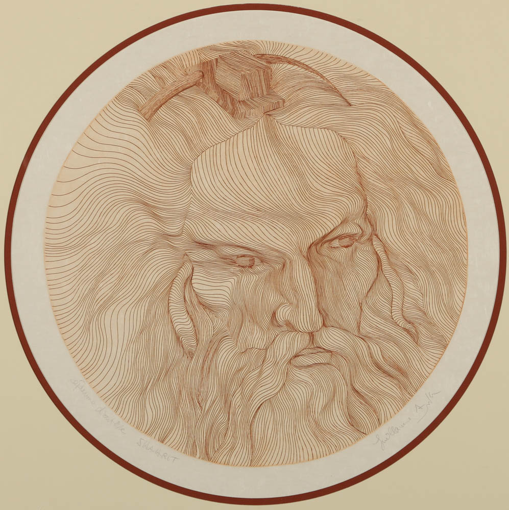 Guillaume Azoulay Etching "Regal Vision"