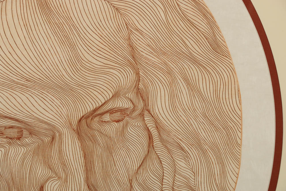 Guillaume Azoulay Etching "Regal Vision"