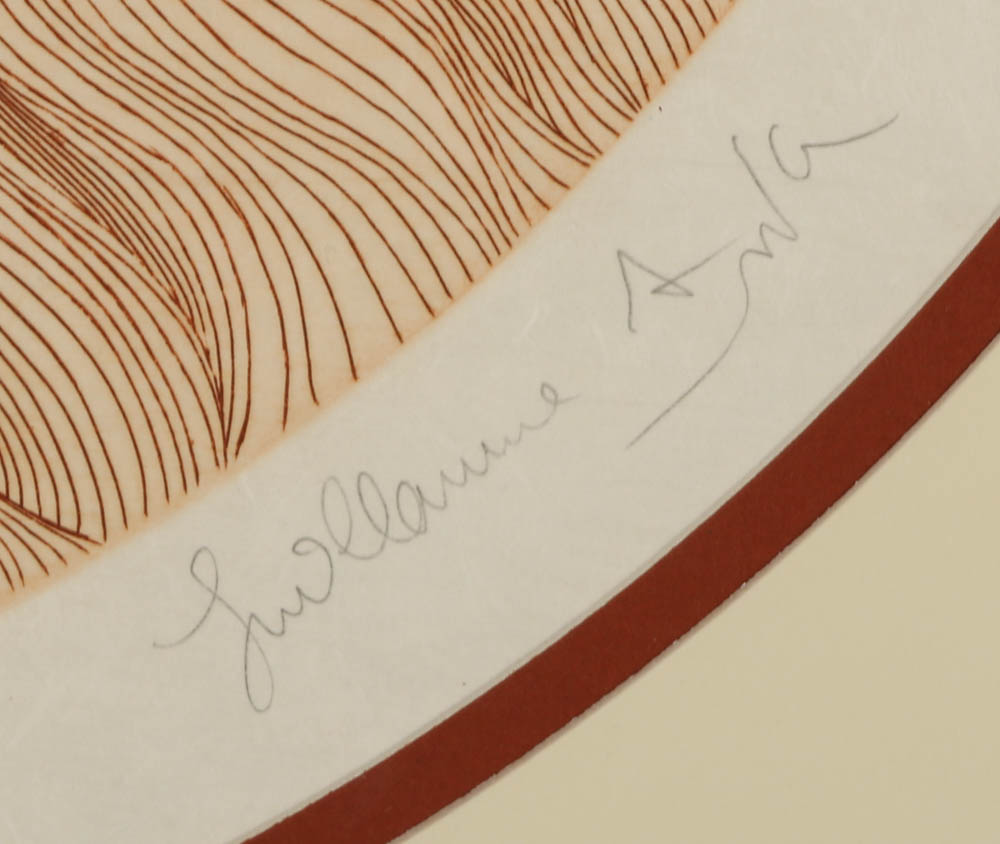 Guillaume Azoulay Etching "Regal Vision"