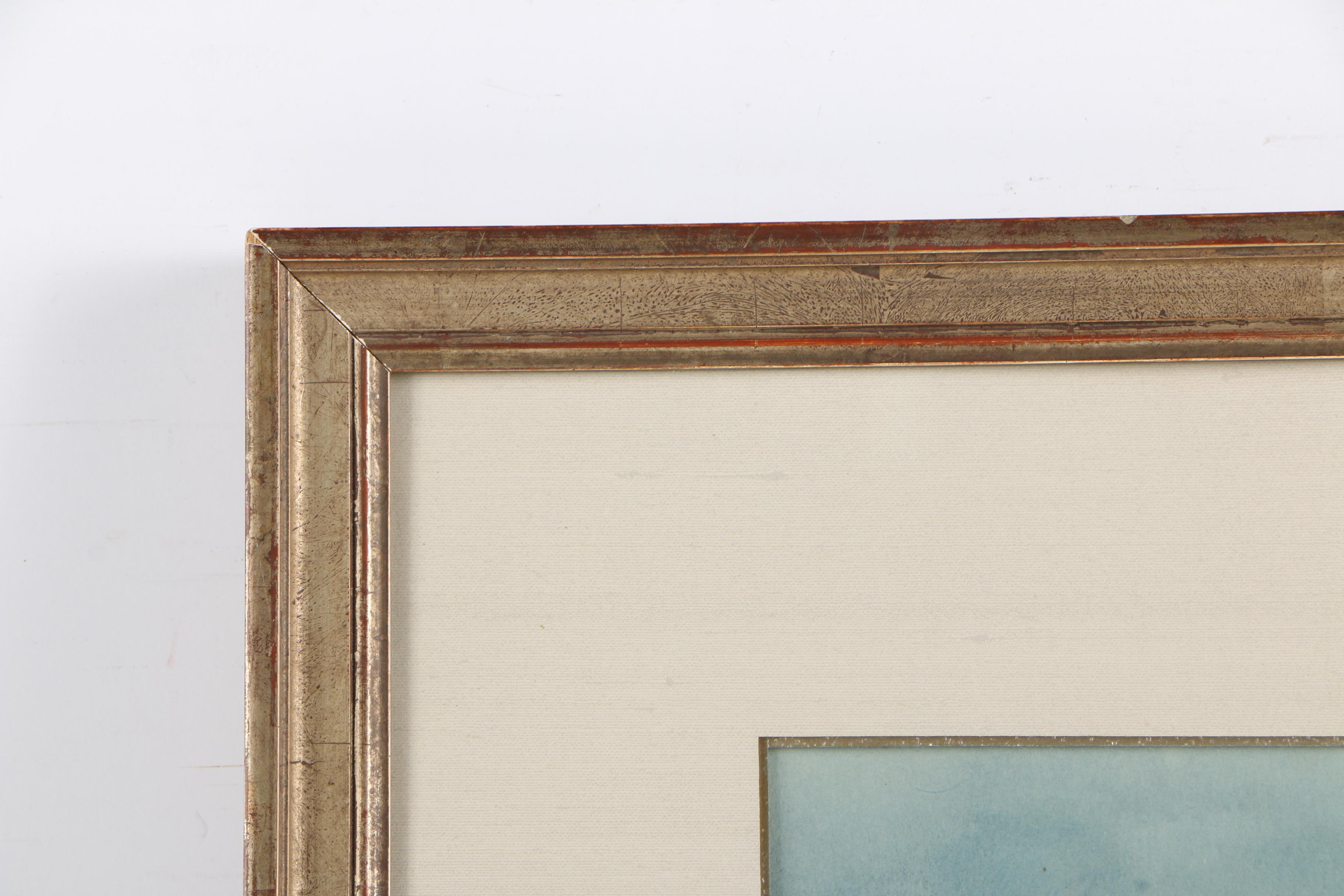 E. Tufnell Watercolor Nautical Painting "Catch Me Who Can"