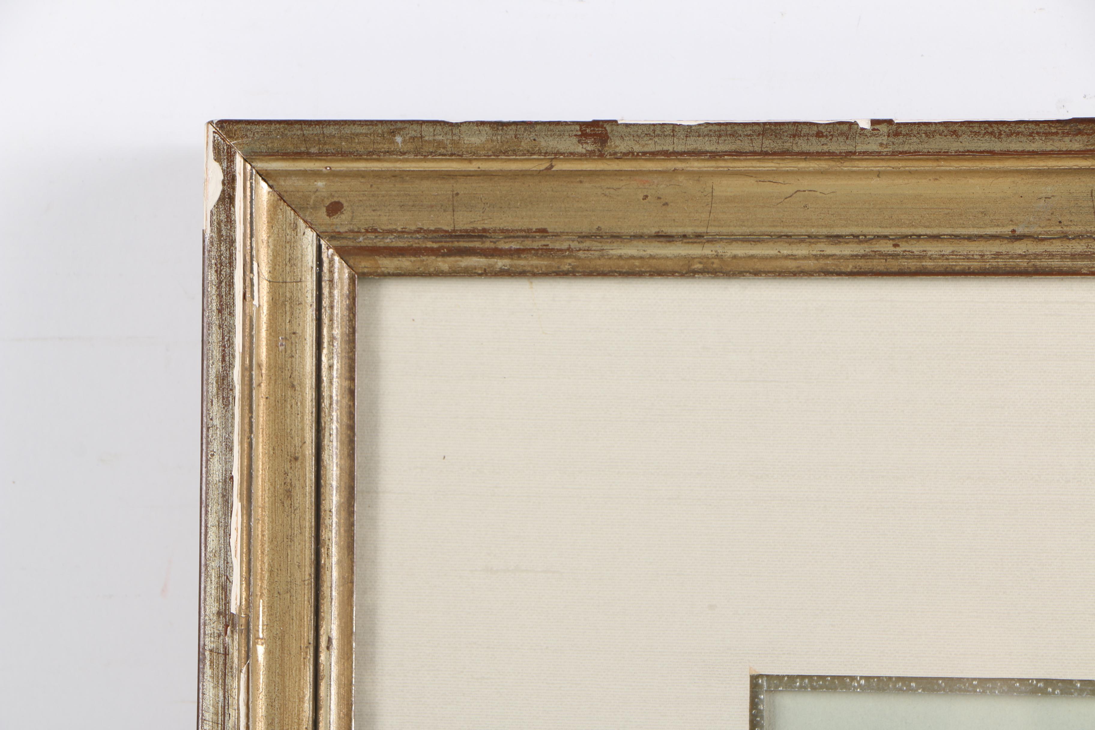 E. Tufnell Watercolor Nautical Painting "Constellation & L'Insurgent"