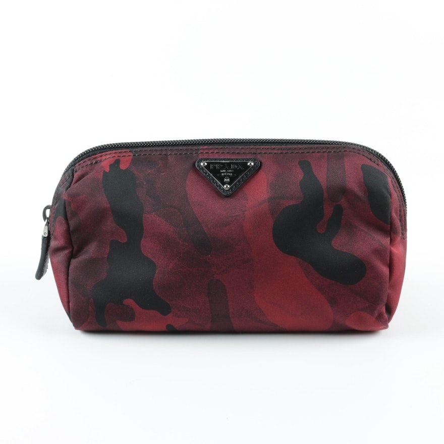 Prada Camouflage Cosmetics Bag