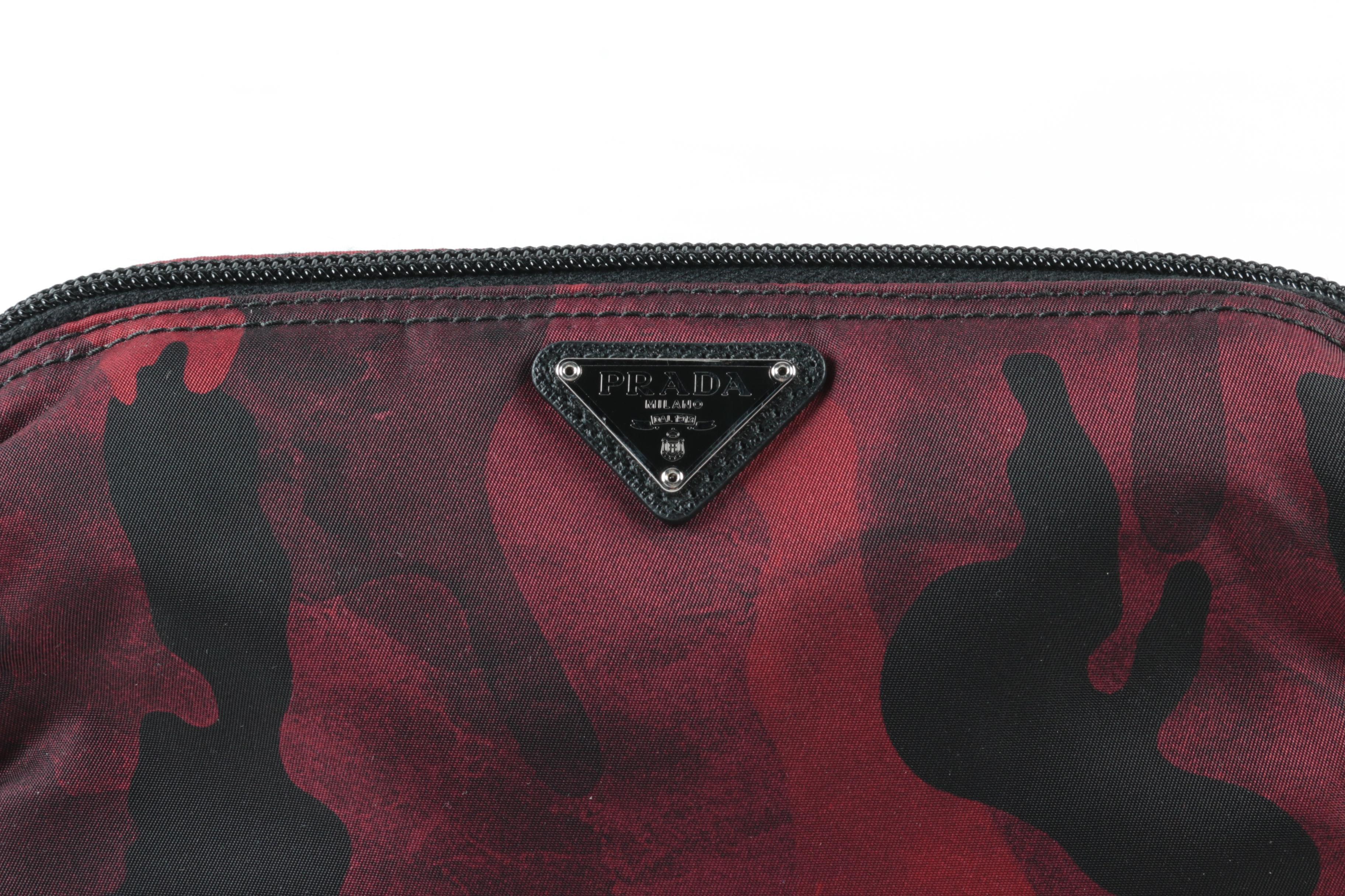 Prada Camouflage Cosmetics Bag
