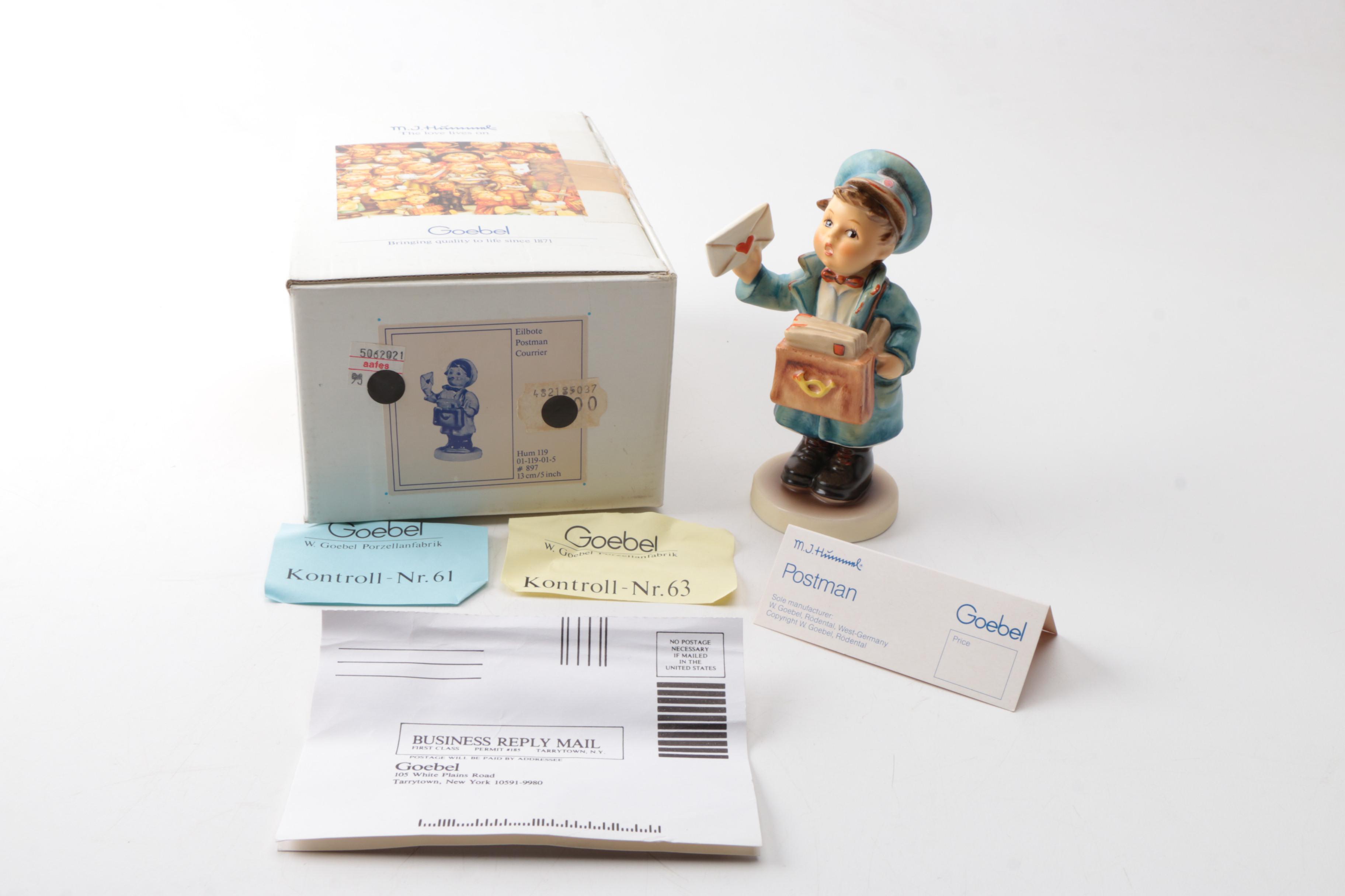 Three Goebel M.I. Hummel Figurines Featuring "Little Pharmacist"