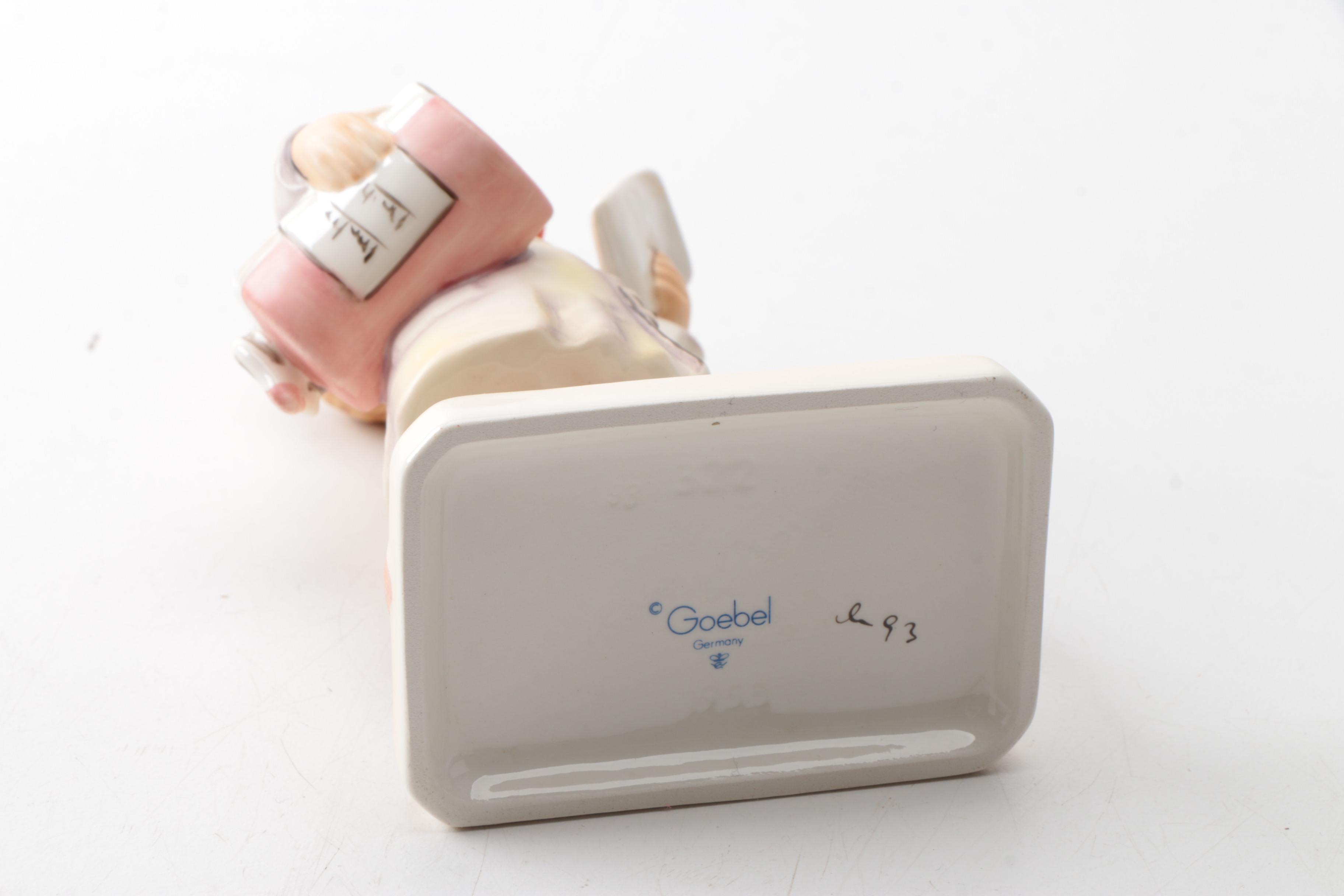 Three Goebel M.I. Hummel Figurines Featuring "Little Pharmacist"