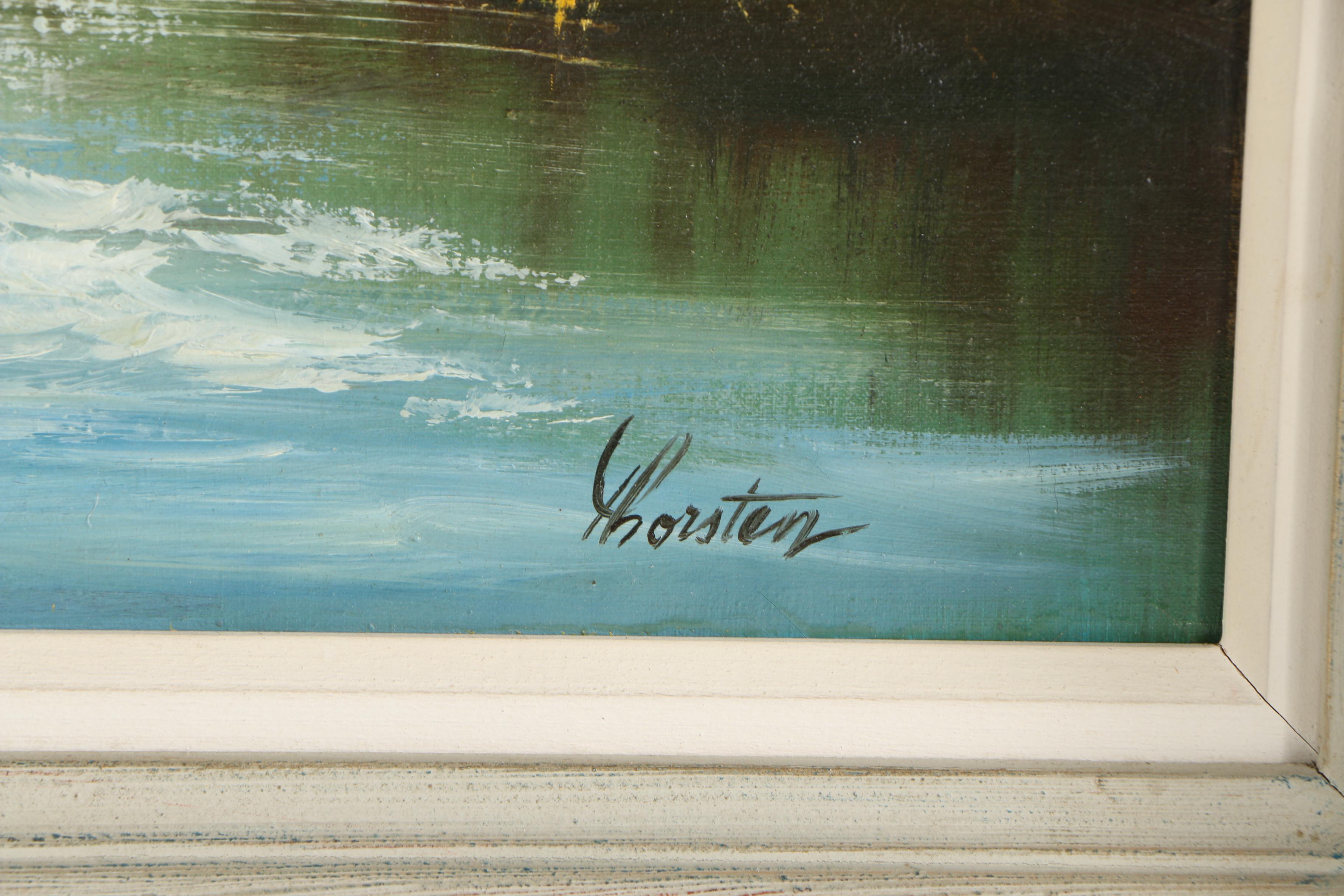 Lloyd R. Thorsten Oil Painting "Colorado Autumn"