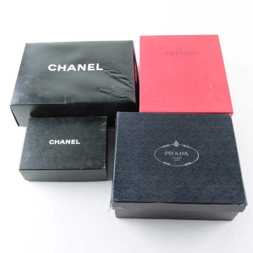 Brand Name Boxes Featuring Chanel