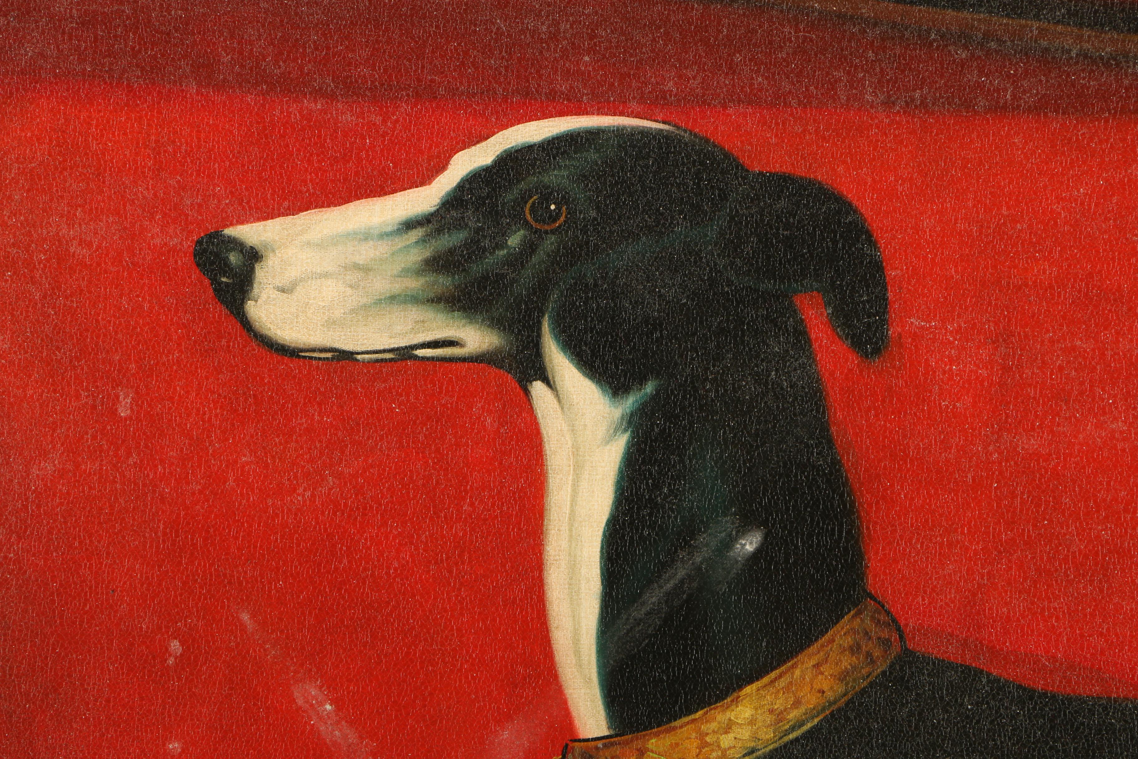 Oil Copy Painting After Sir Edwin Landseer "Eos"