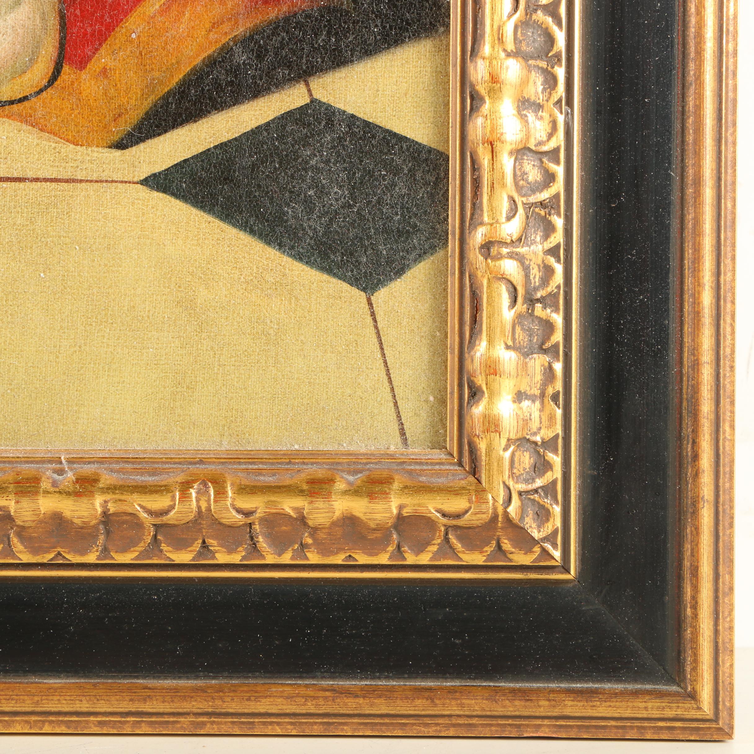 Oil Copy Painting After Sir Edwin Landseer "Eos"