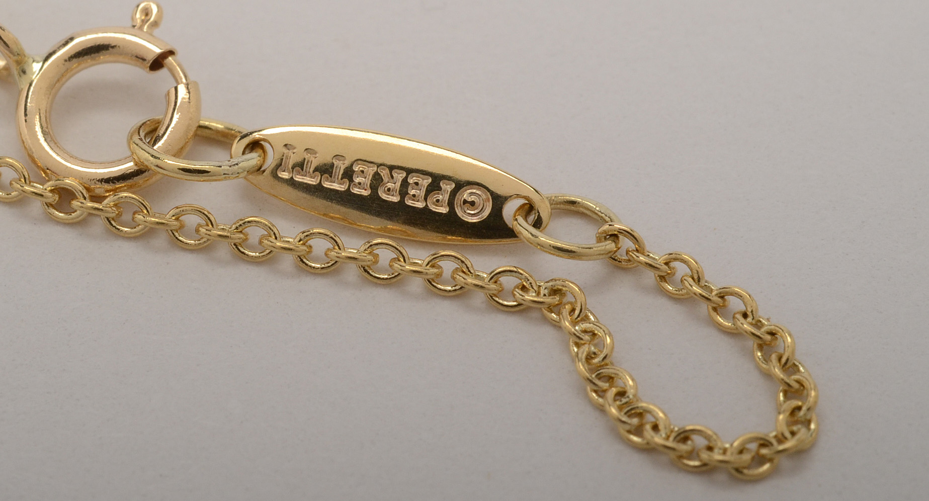 Tiffany & Co. Elsa Peretti ® 18K Yellow Gold Starfish Pendant Necklace